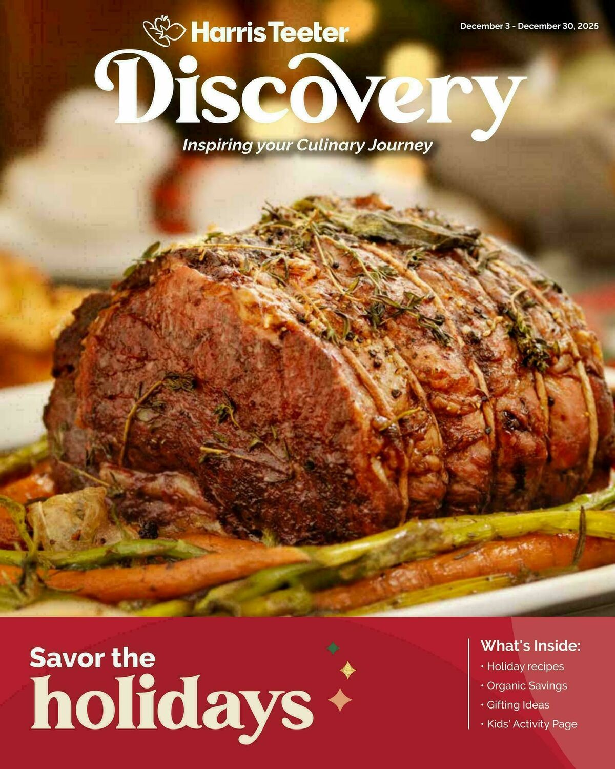 Harris Teeter December Issue Weekly Ad from December 3