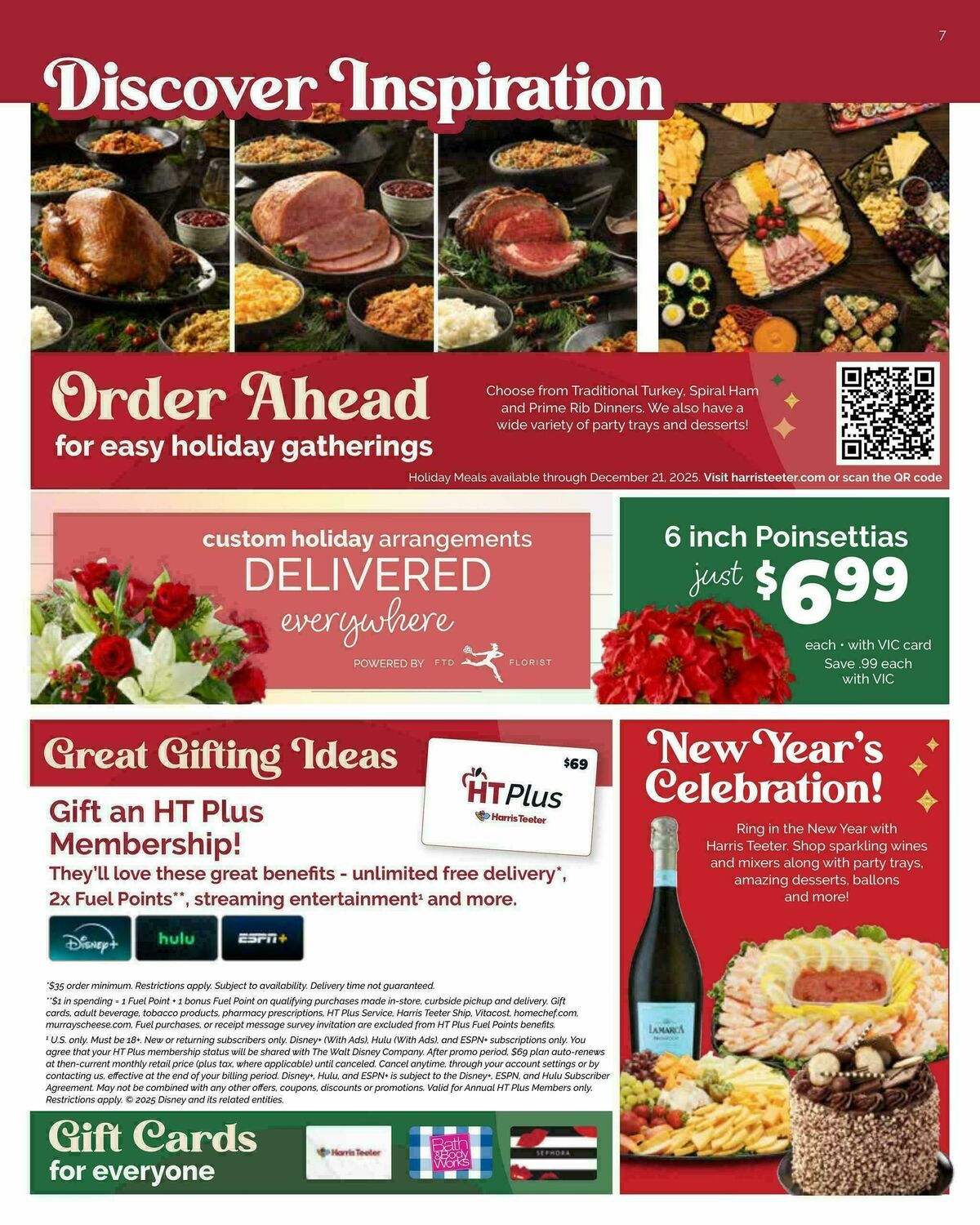 Harris Teeter December Issue Weekly Ad from December 3