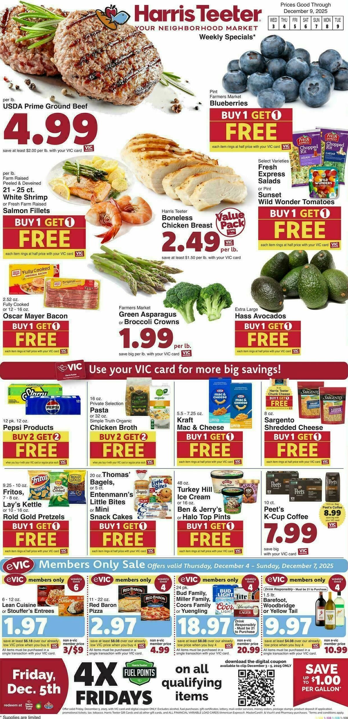 Harris Teeter Weekly Ad from December 3