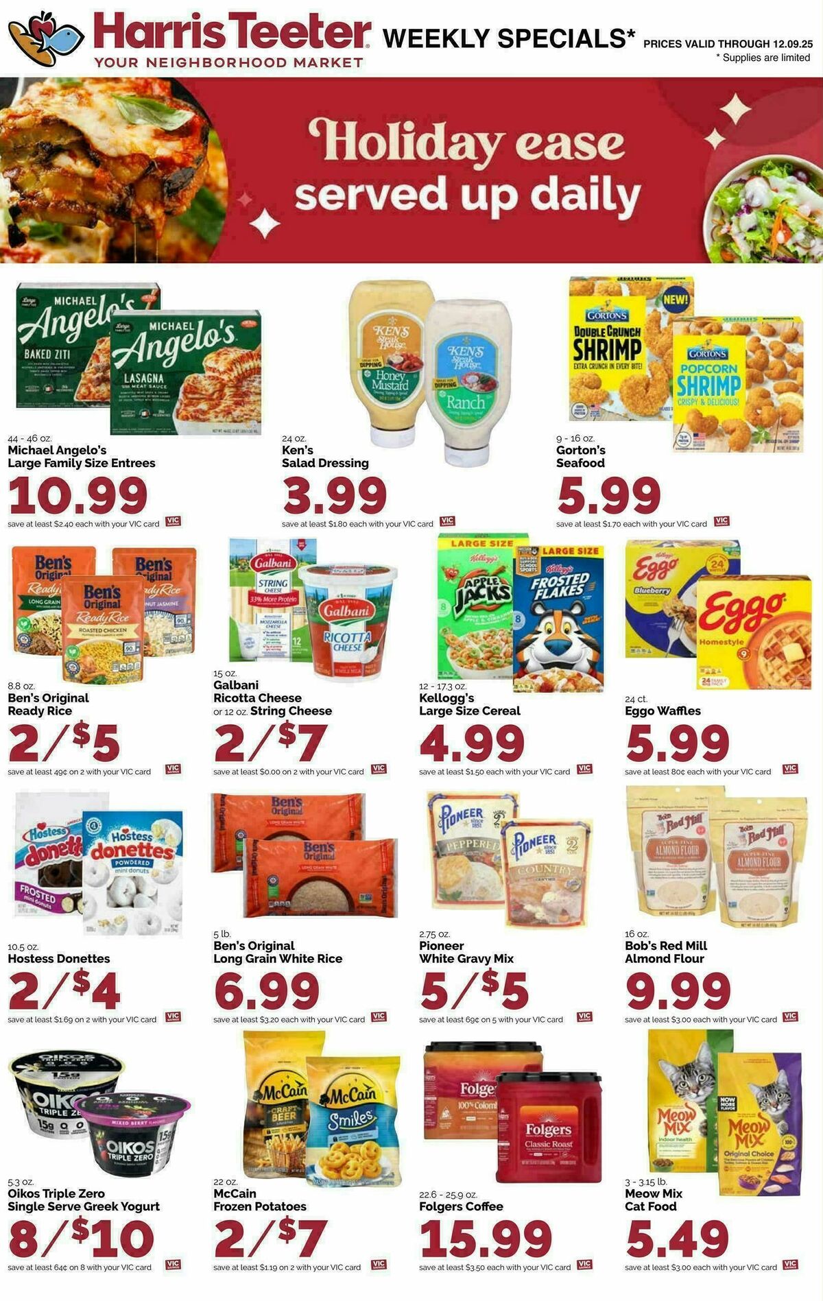 Harris Teeter Weekly Ad from December 3