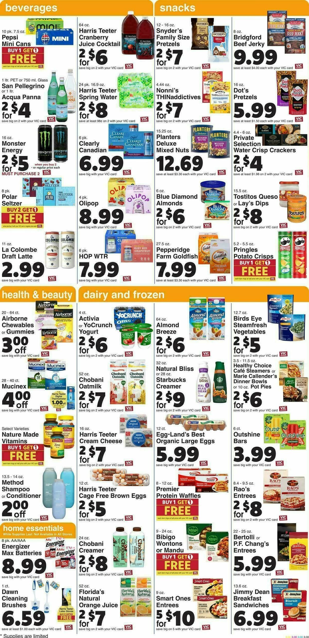 Harris Teeter Weekly Ad from December 3