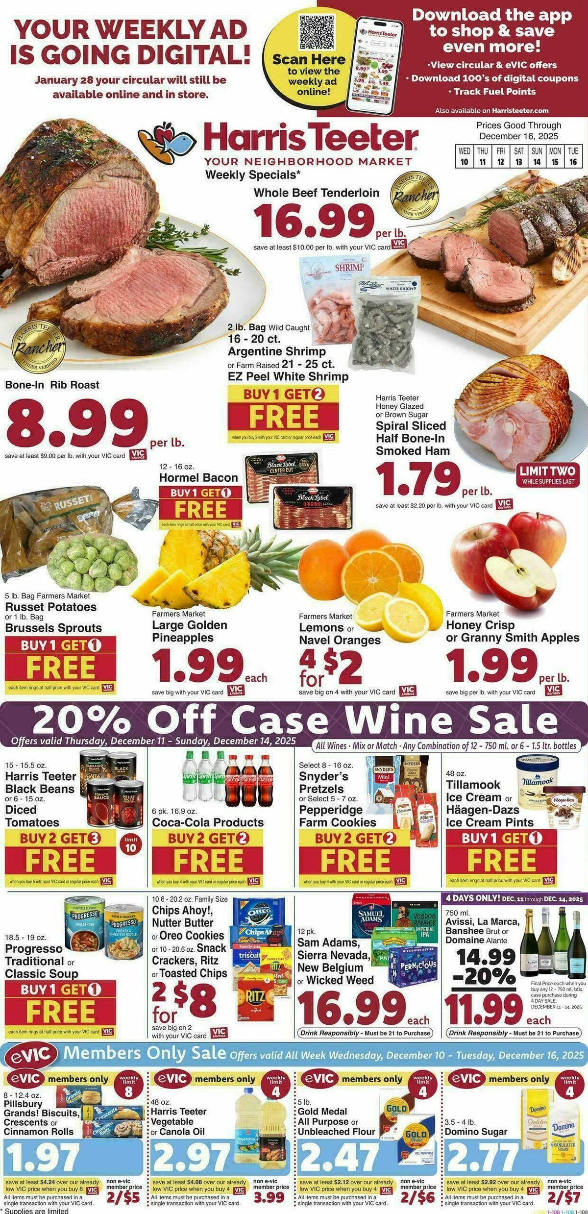 Harris Teeter Weekly Ad from December 10