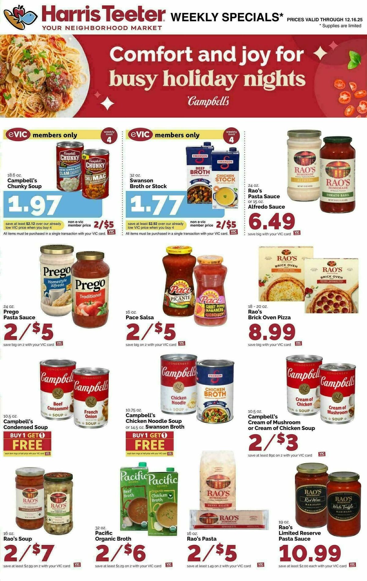 Harris Teeter Weekly Ad from December 10