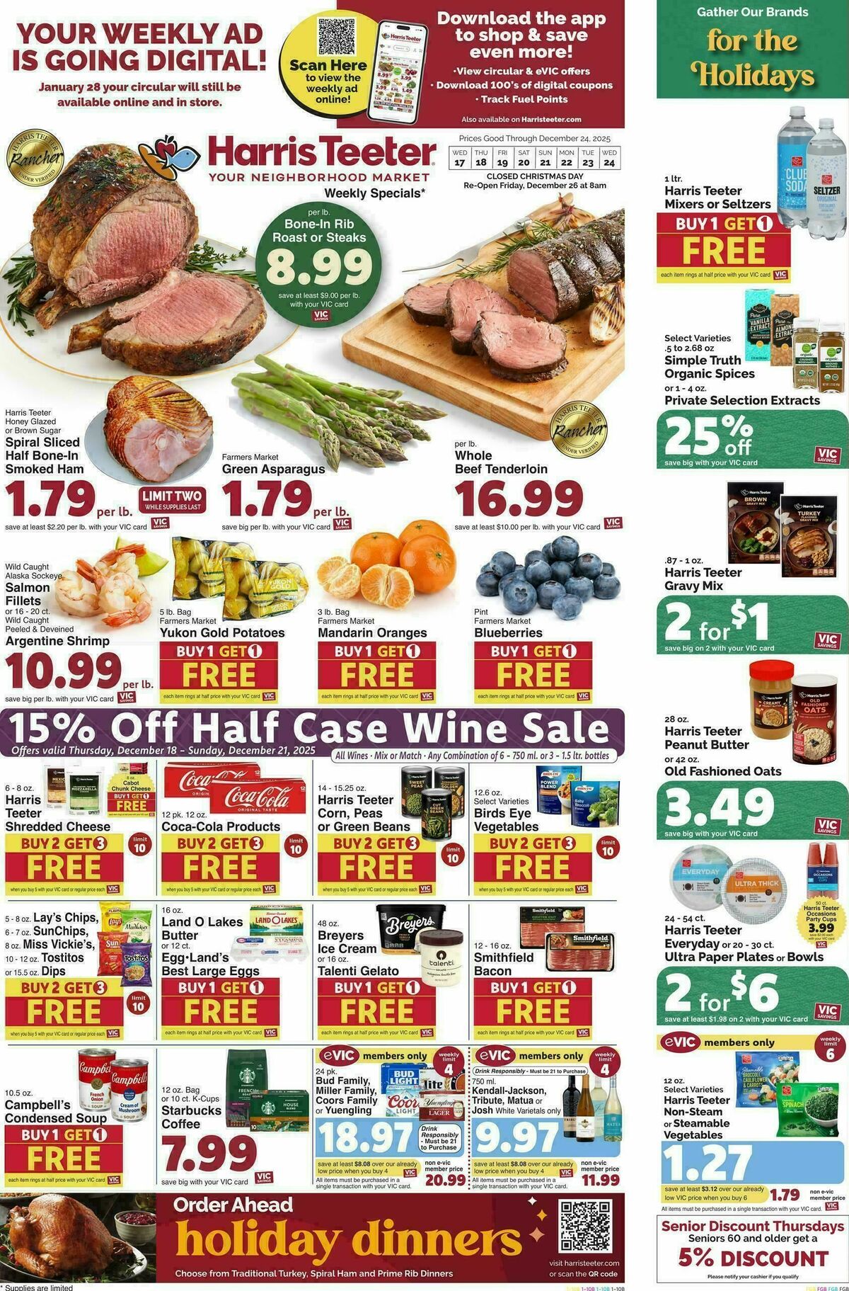 Harris Teeter Weekly Ad from December 17