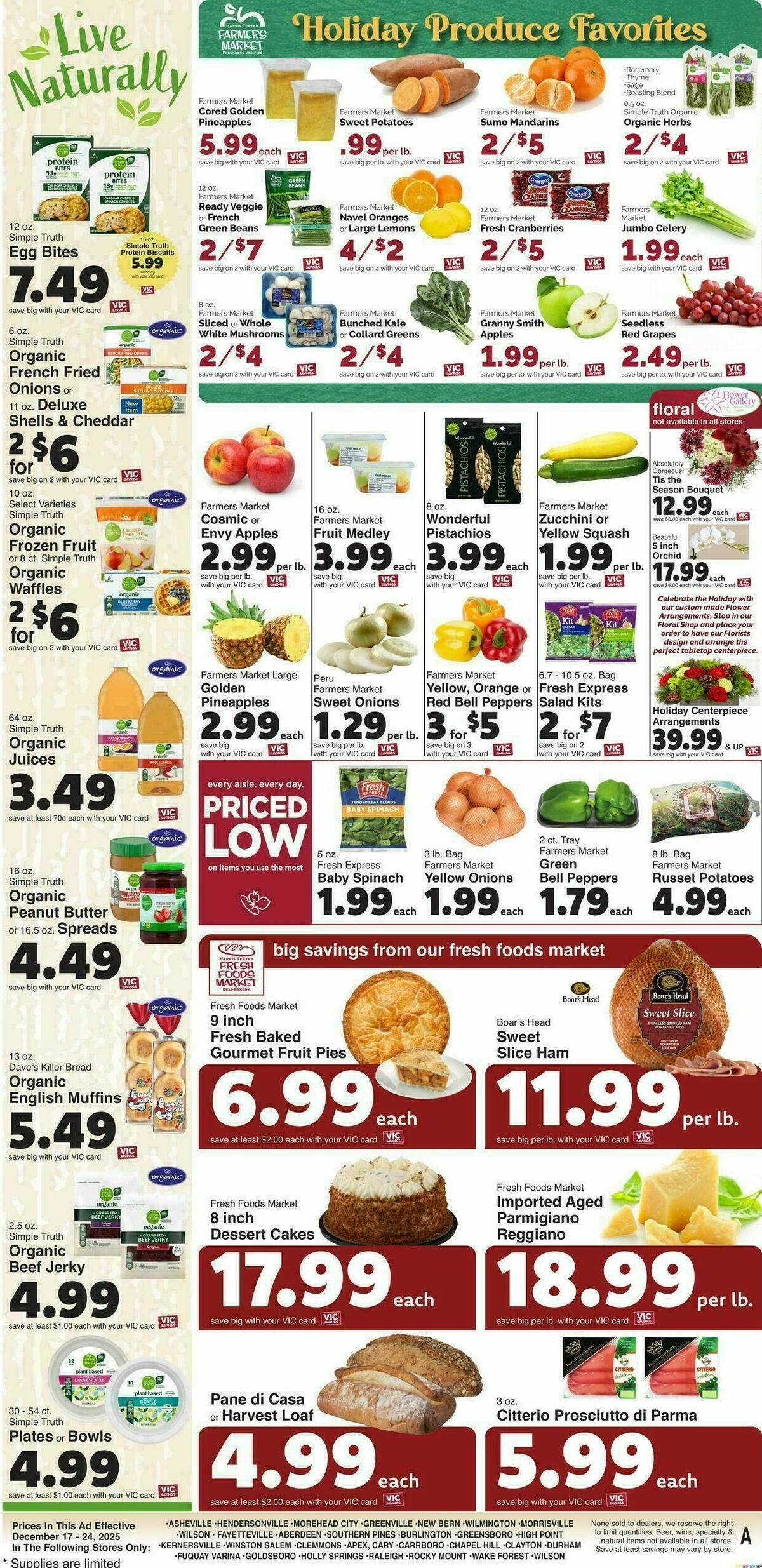 Harris Teeter Weekly Ad from December 17