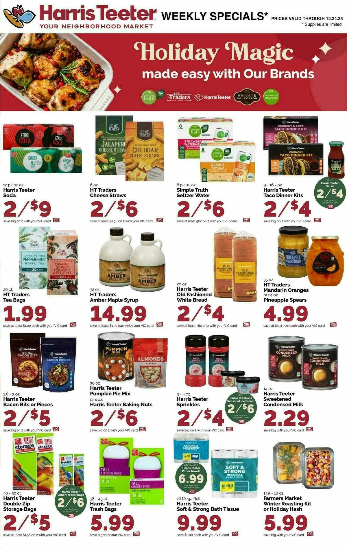 Harris Teeter Weekly Ad from December 17