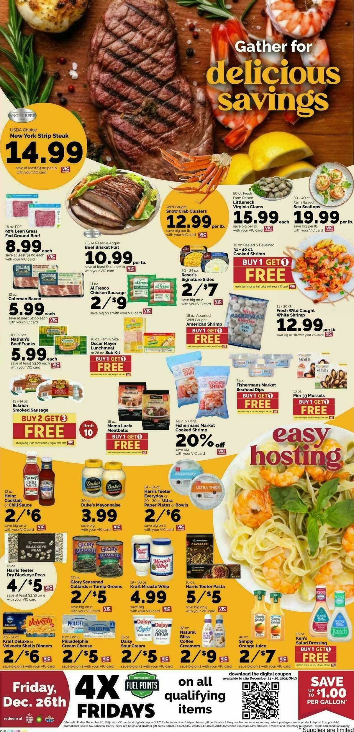 Harris Teeter Weekly Ad from December 26