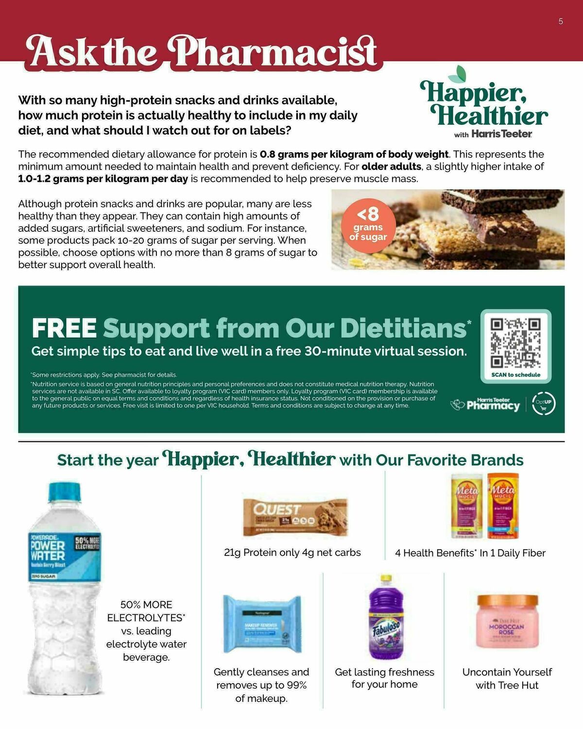 Harris Teeter Weekly Ad from December 31