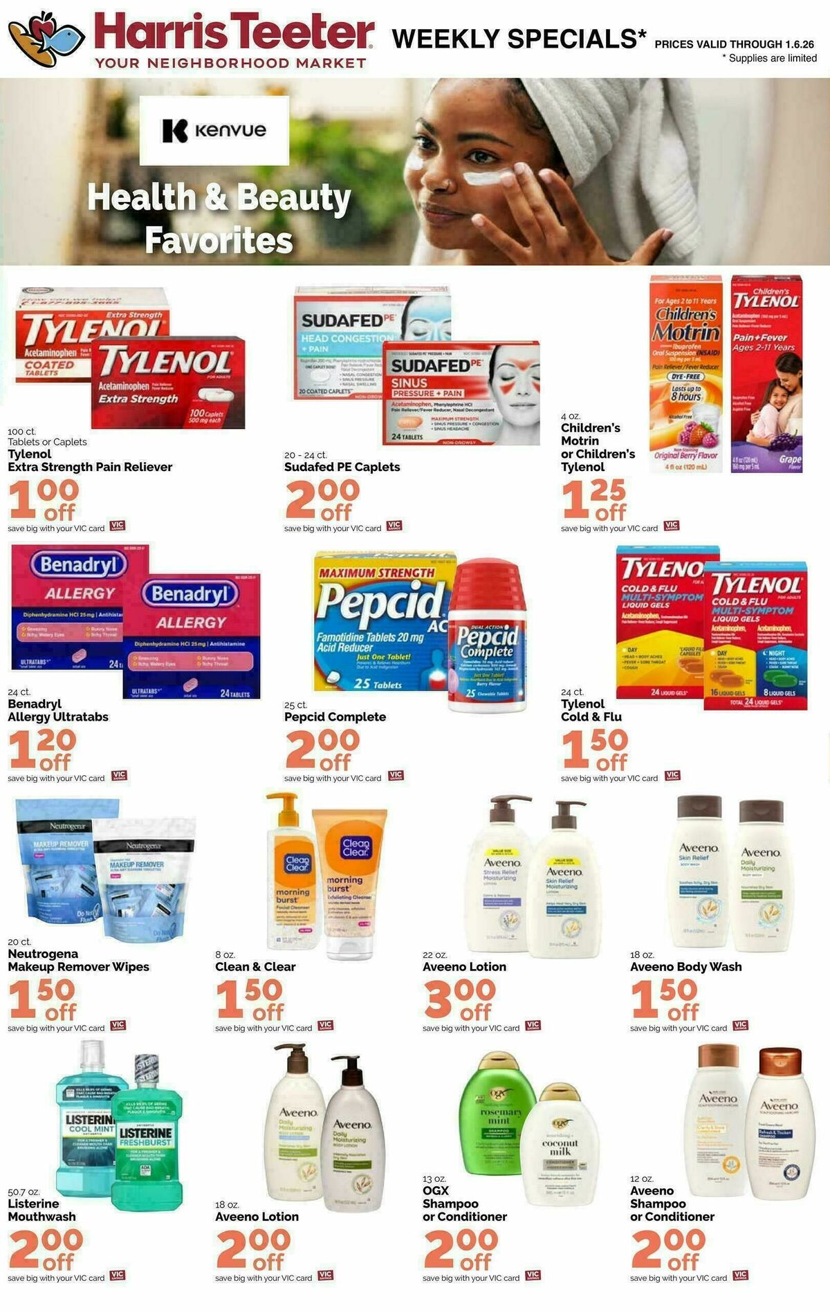 Harris Teeter Weekly Ad from December 31