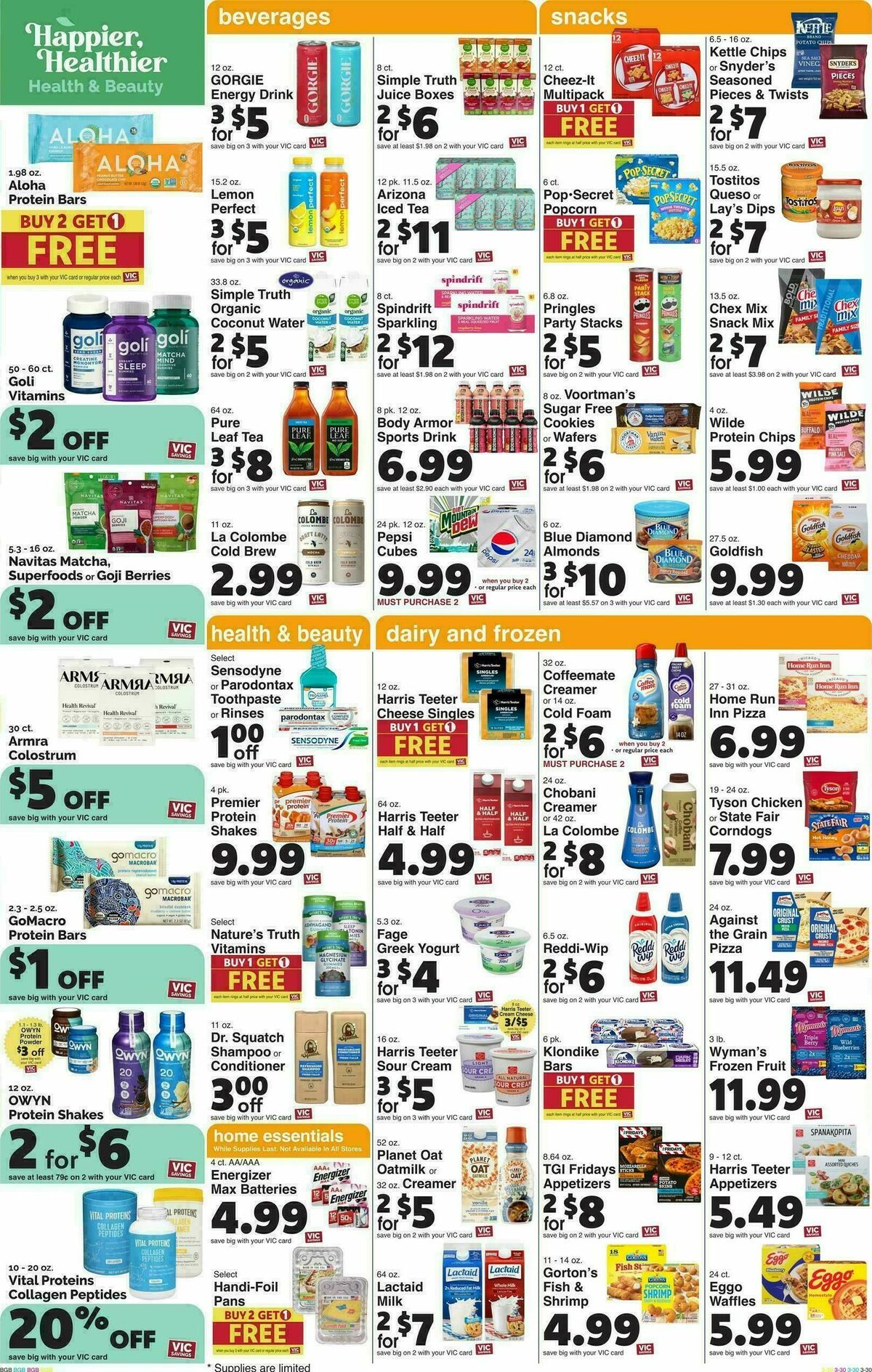 Harris Teeter Weekly Ad from December 31