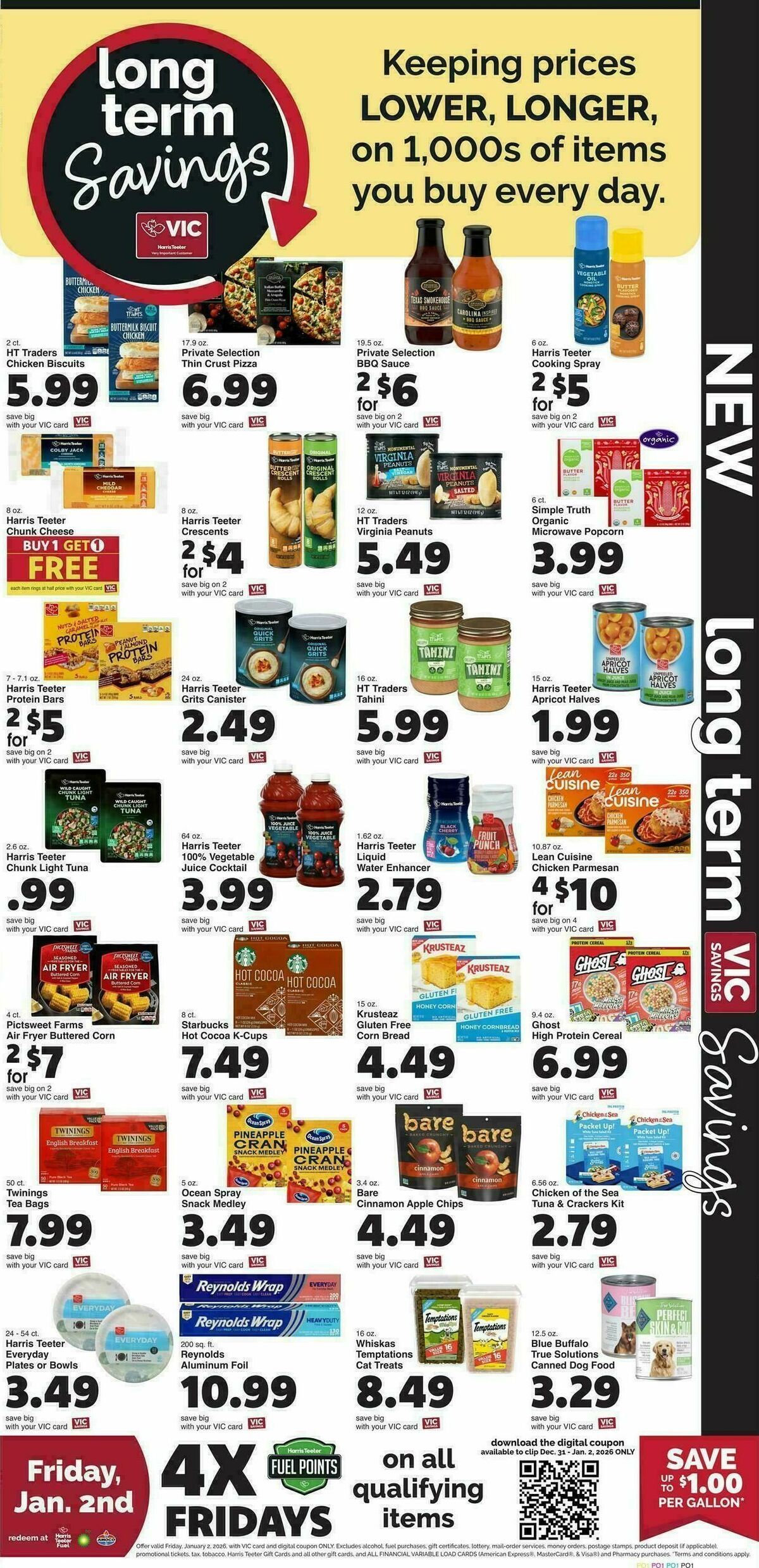 Harris Teeter Weekly Ad from December 31