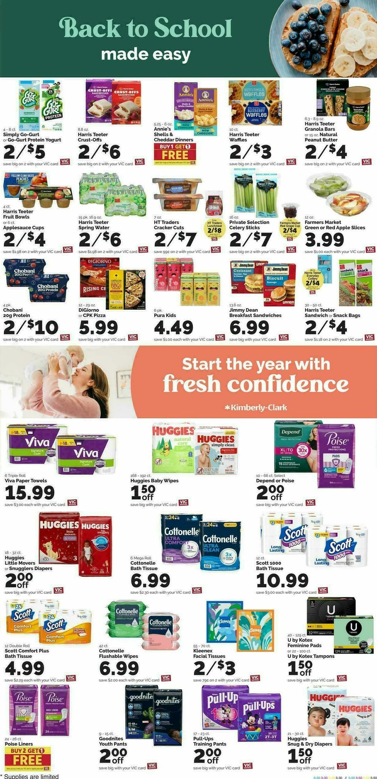 Harris Teeter Weekly Ad from December 31