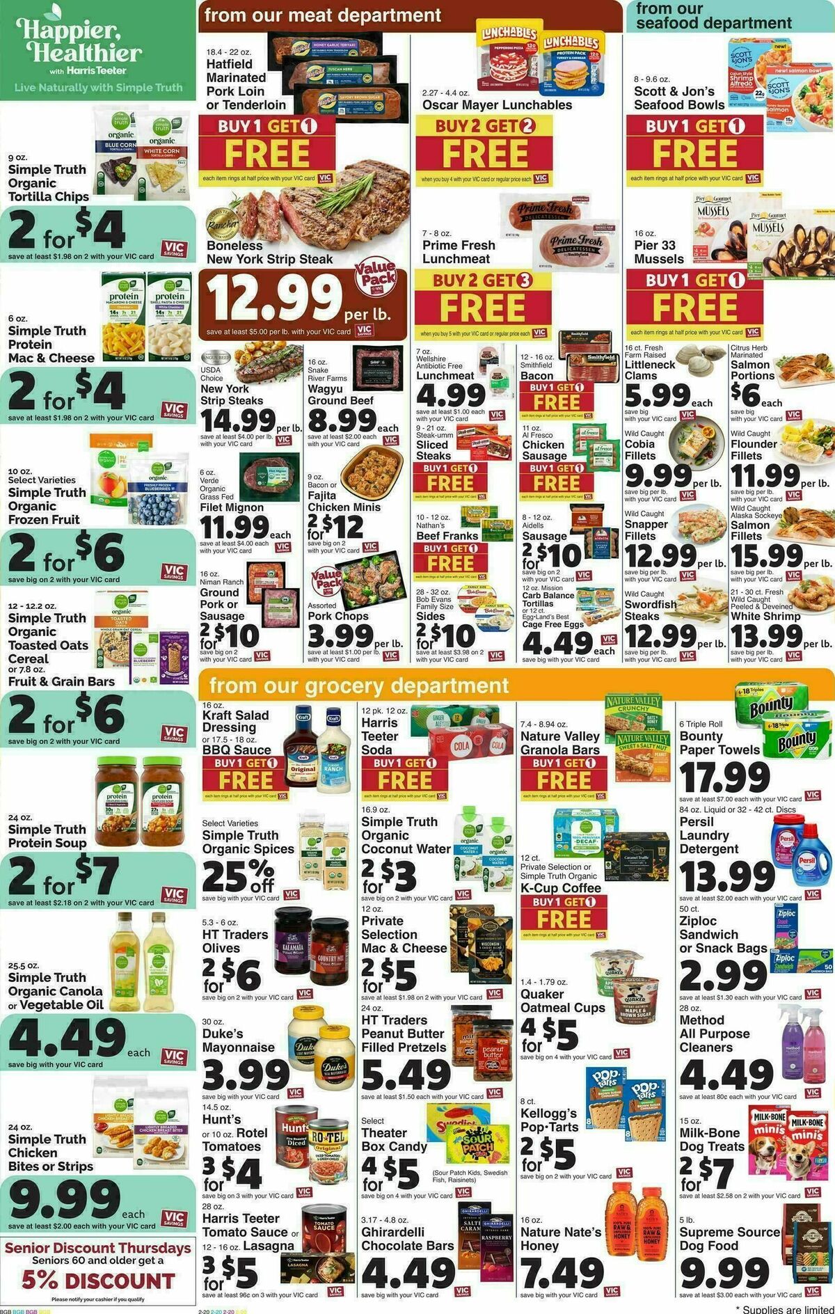 Harris Teeter Weekly Ad from January 7