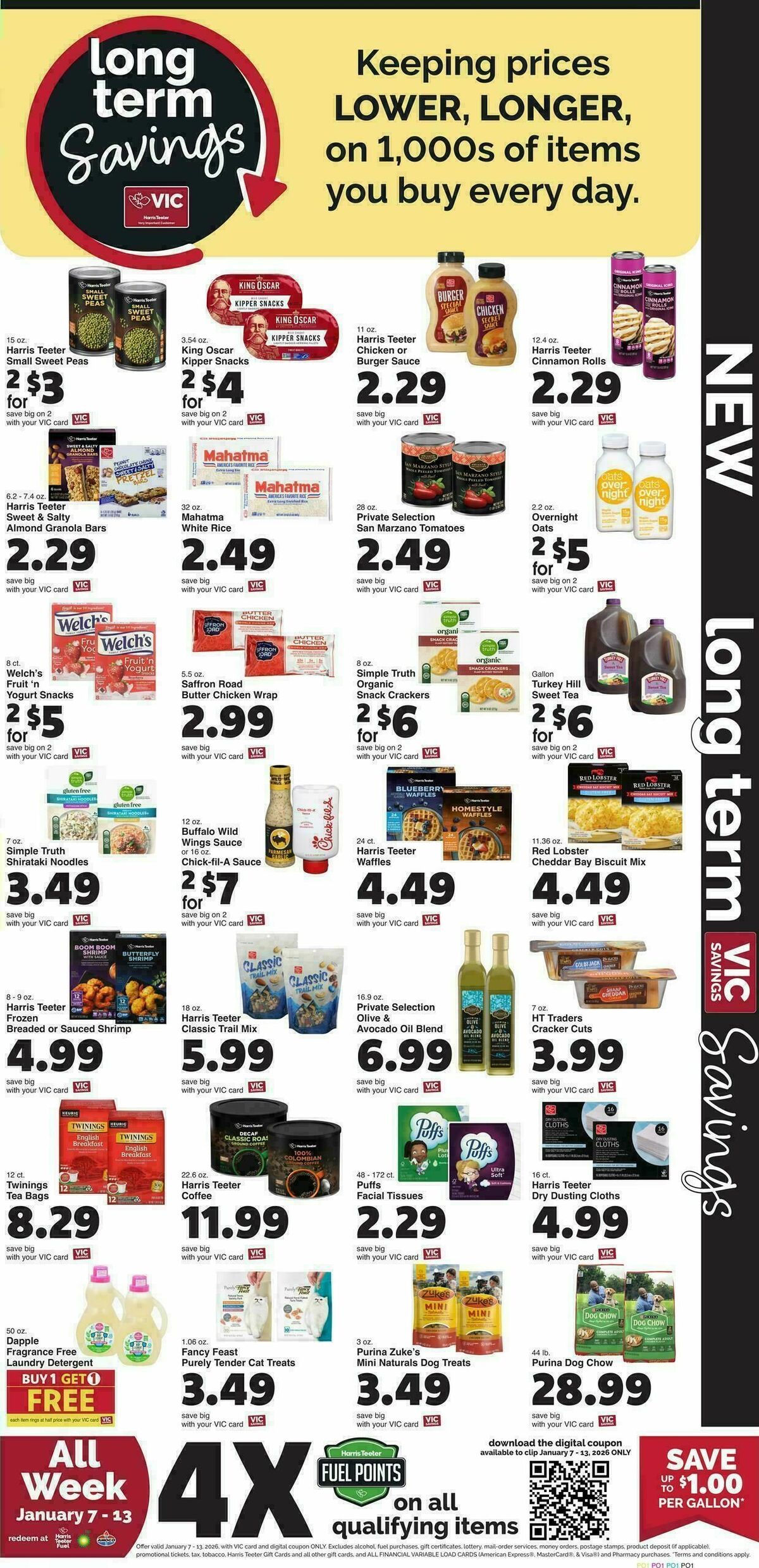 Harris Teeter Weekly Ad from January 7