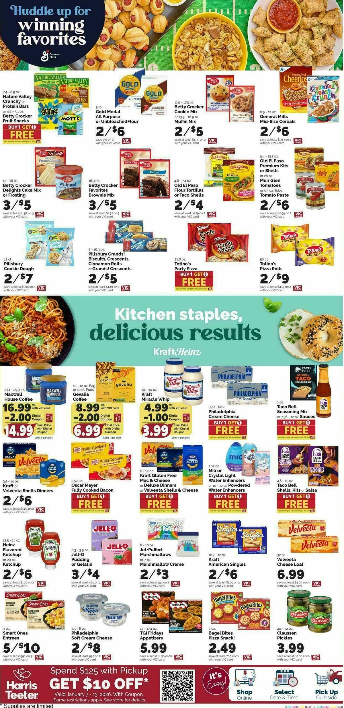 Harris Teeter Weekly Ad from January 7