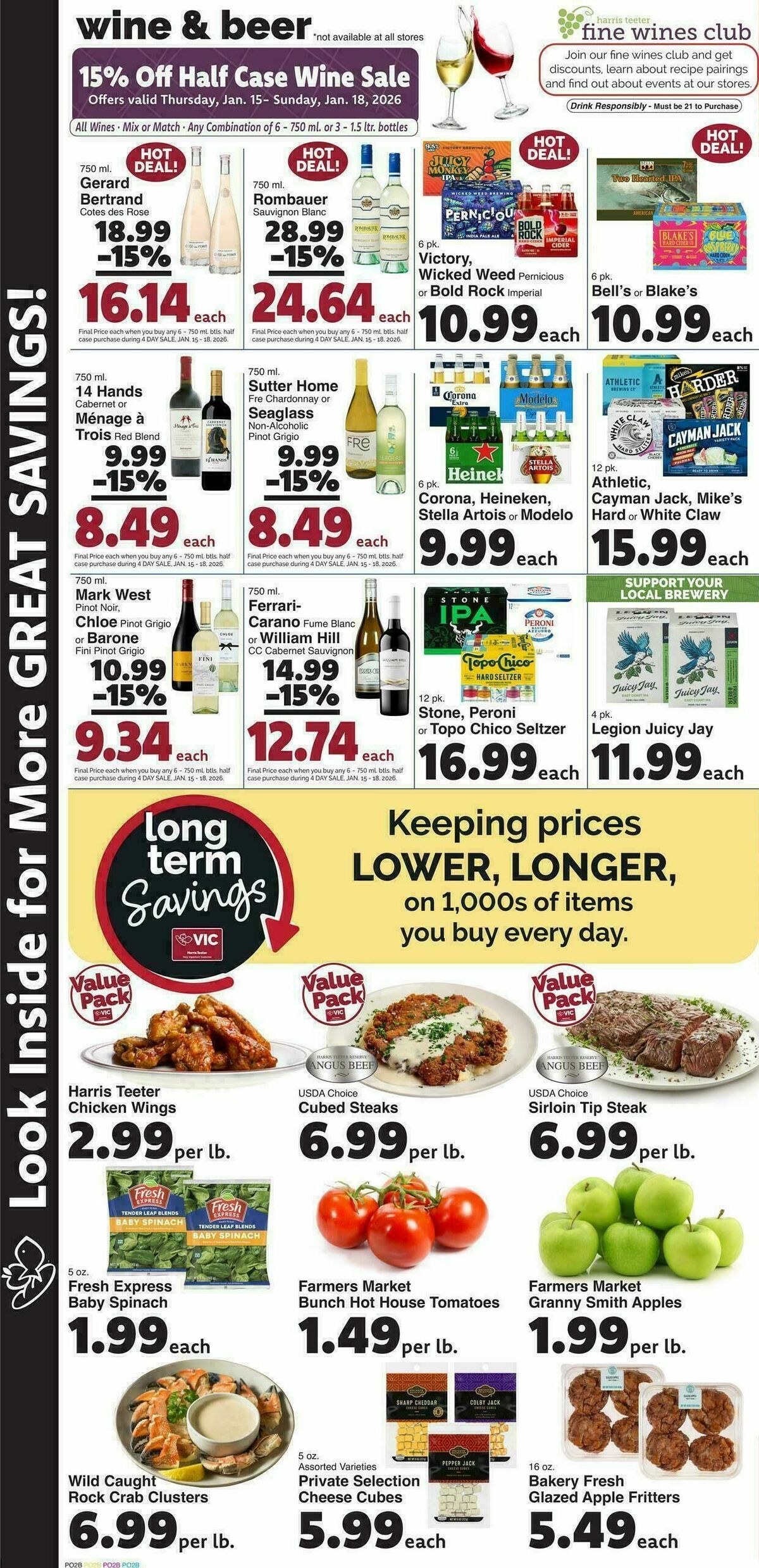 Harris Teeter Weekly Ad from January 14