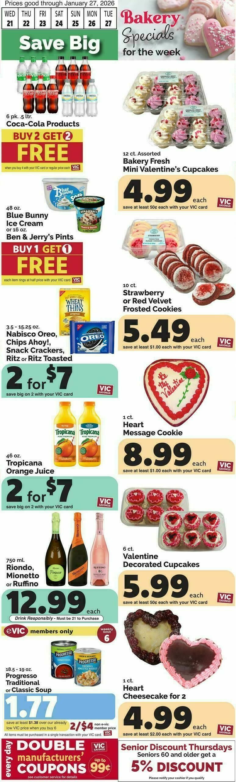 Harris Teeter Weekly Ad from January 21