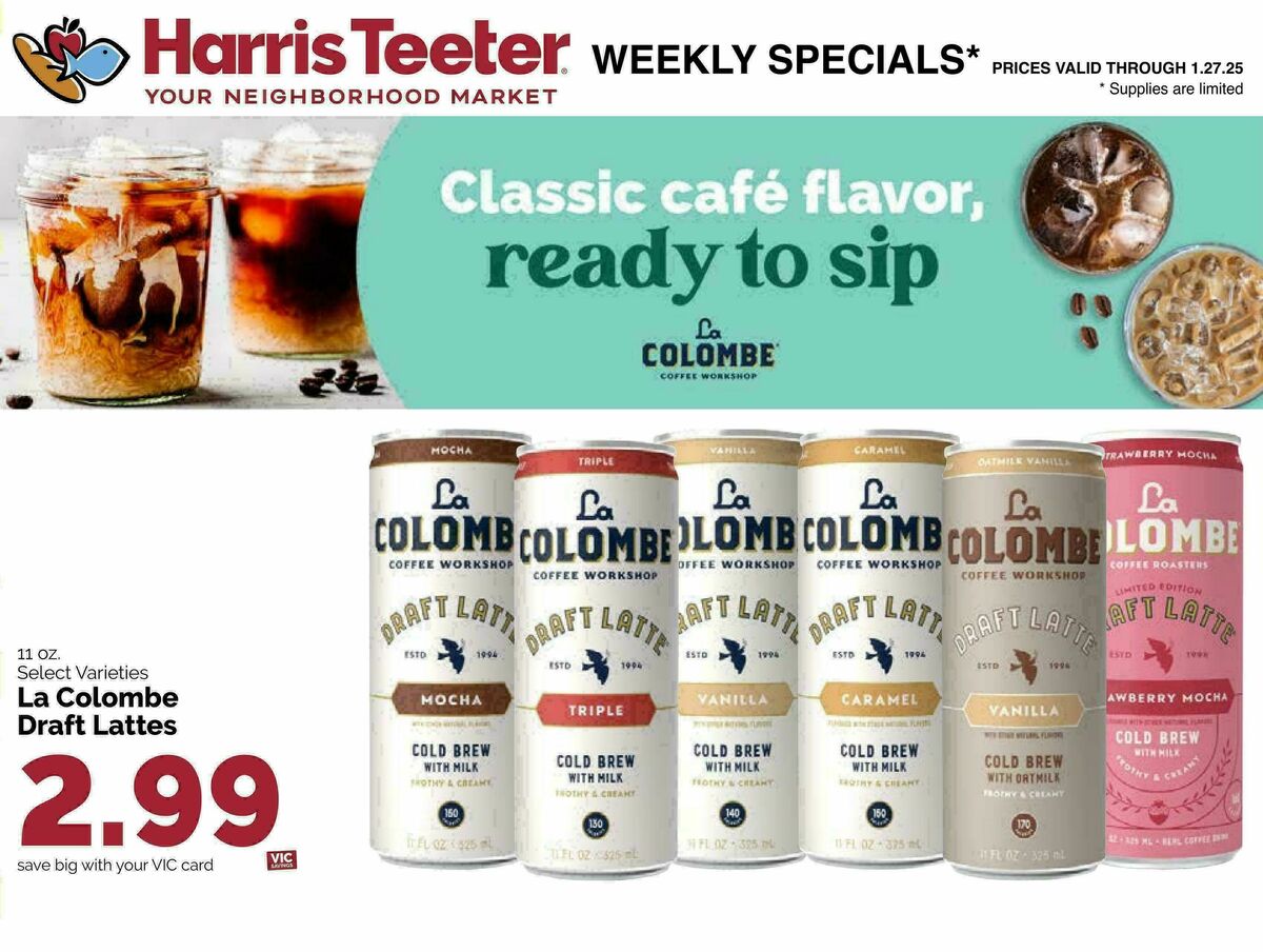 Harris Teeter Weekly Ad from January 21