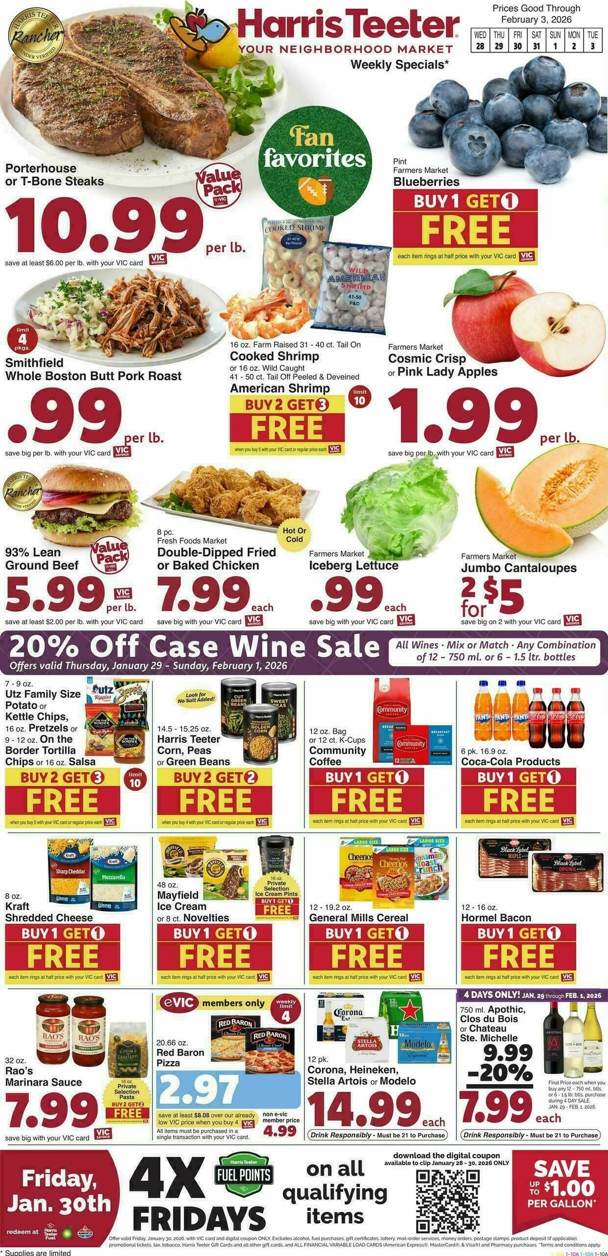 Harris Teeter Weekly Ad from January 28