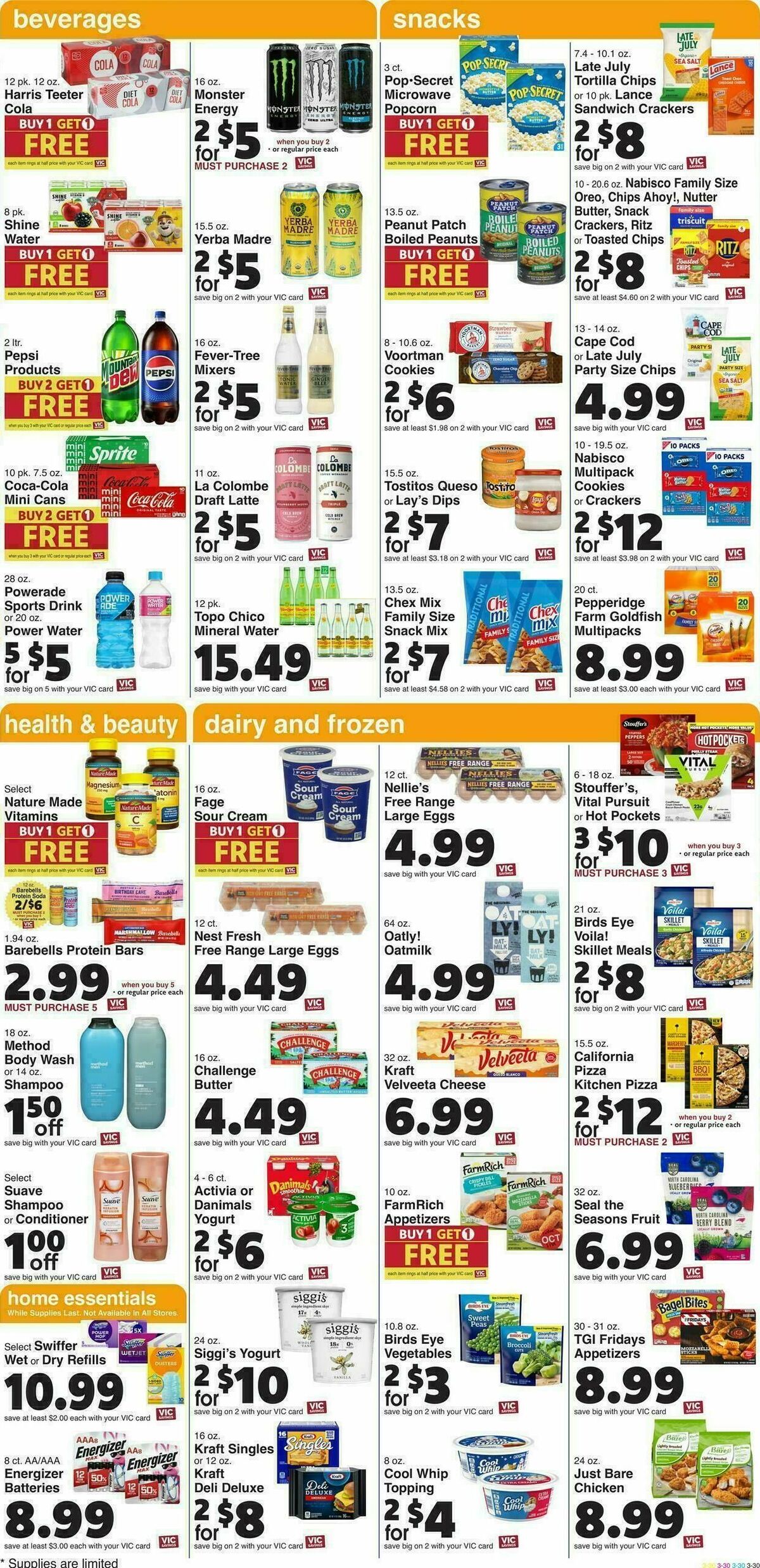 Harris Teeter Weekly Ad from January 28