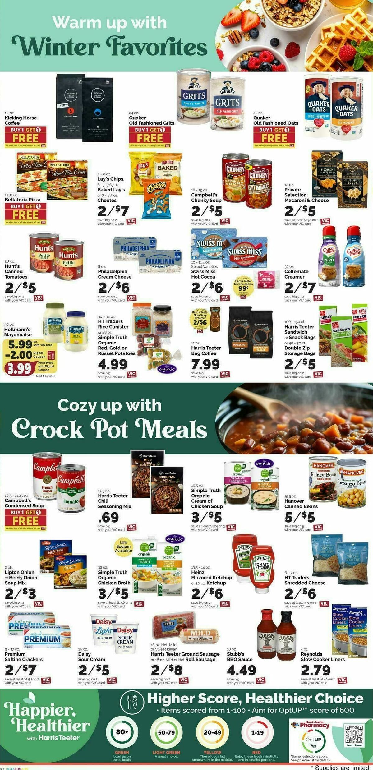 Harris Teeter Weekly Ad from January 28