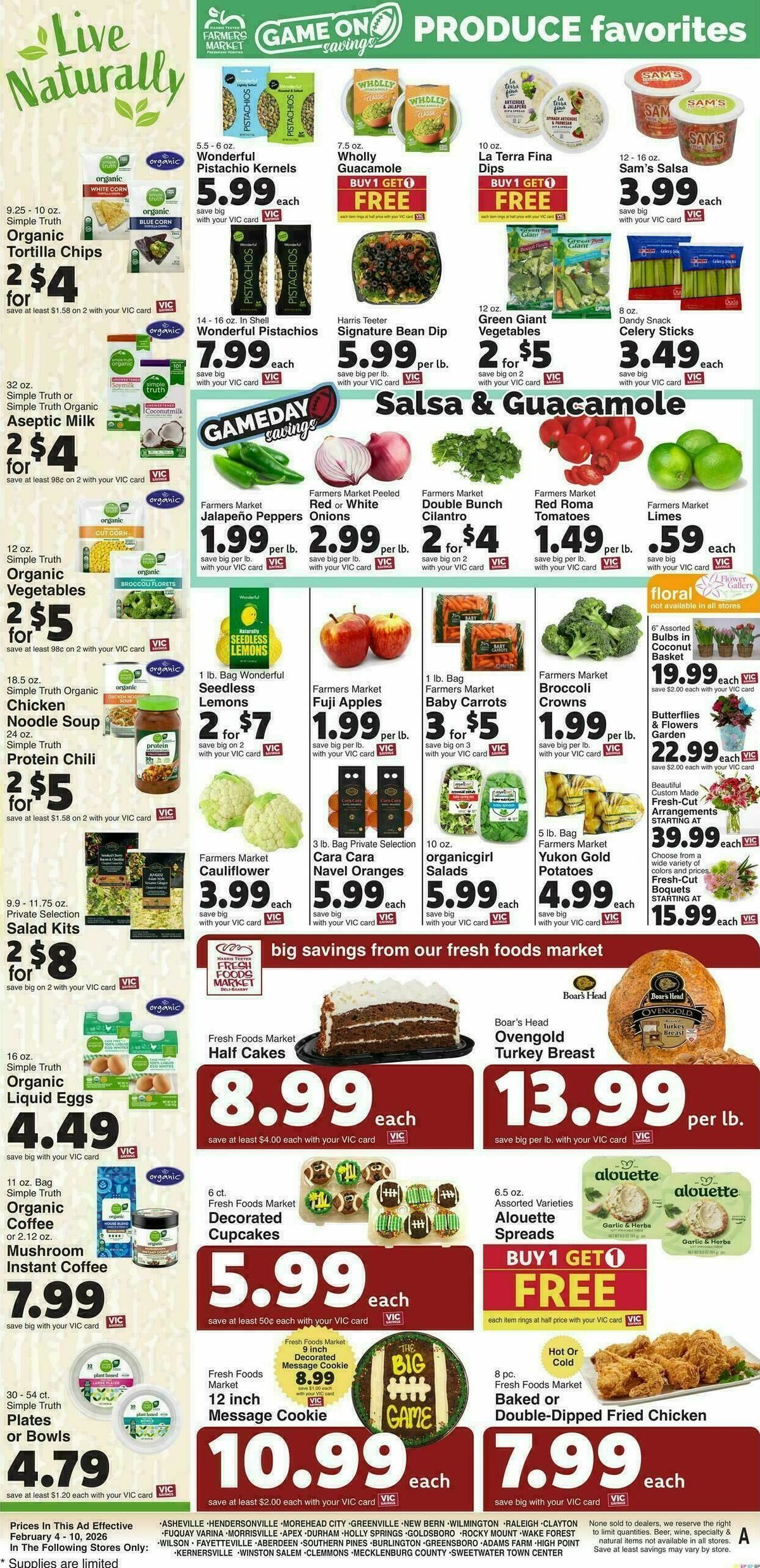 Harris Teeter Weekly Ad from February 4