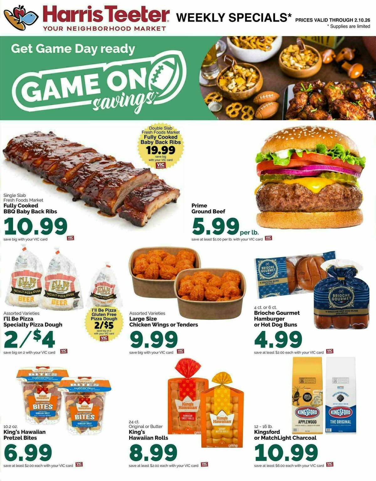 Harris Teeter Weekly Ad from February 4