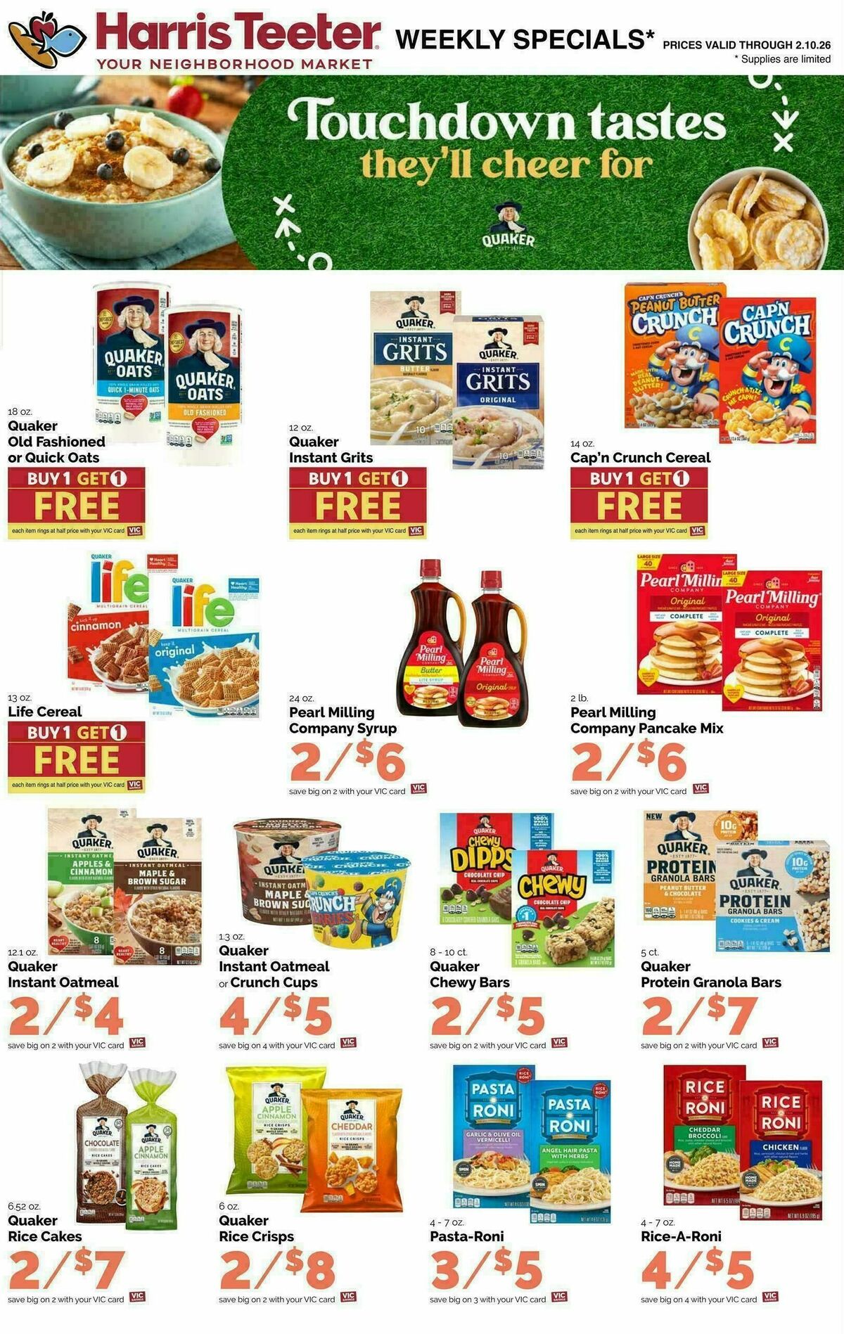 Harris Teeter Weekly Ad from February 4