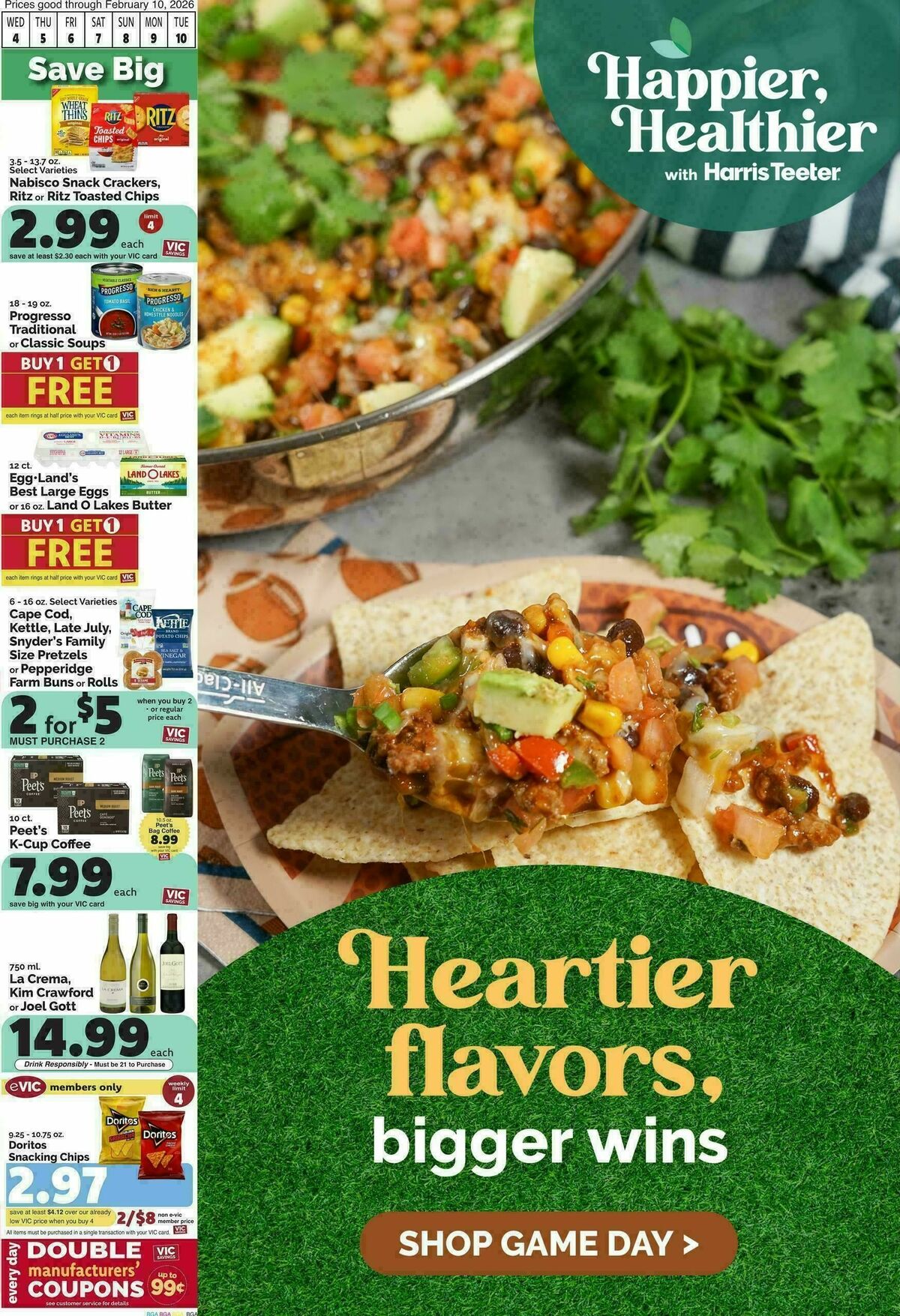 Harris Teeter Weekly Ad from February 4