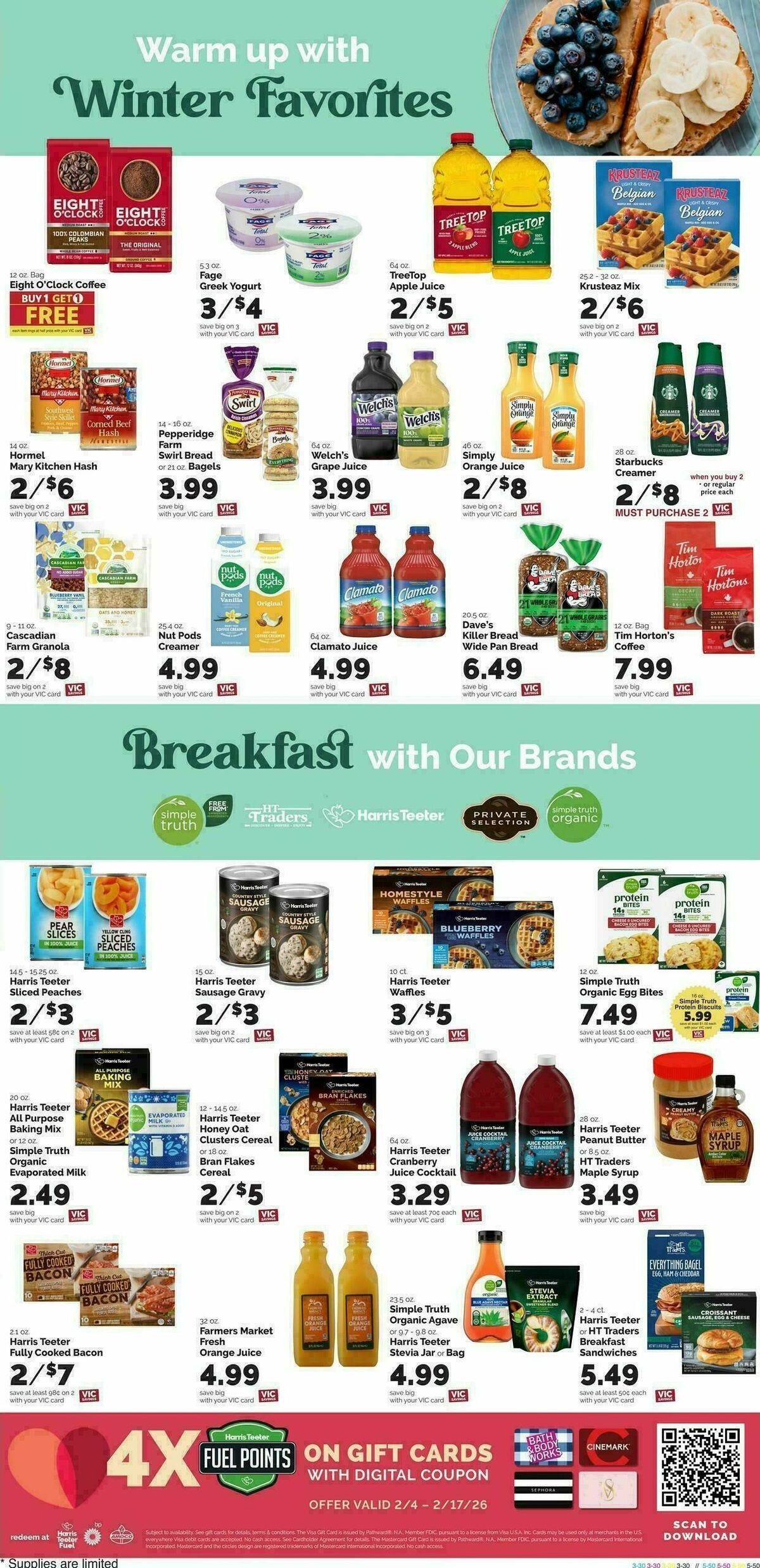 Harris Teeter Weekly Ad from February 4
