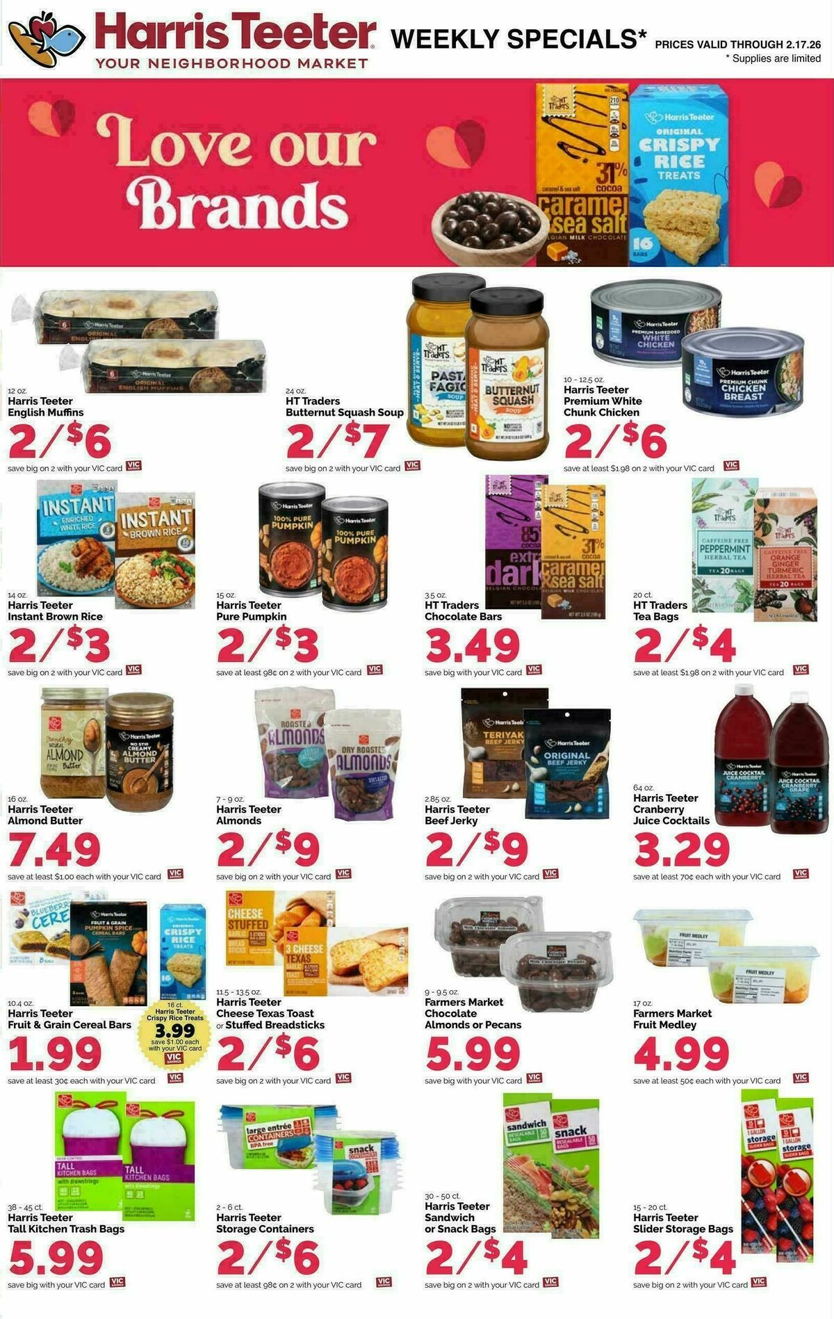 Harris Teeter Weekly Ad from February 11