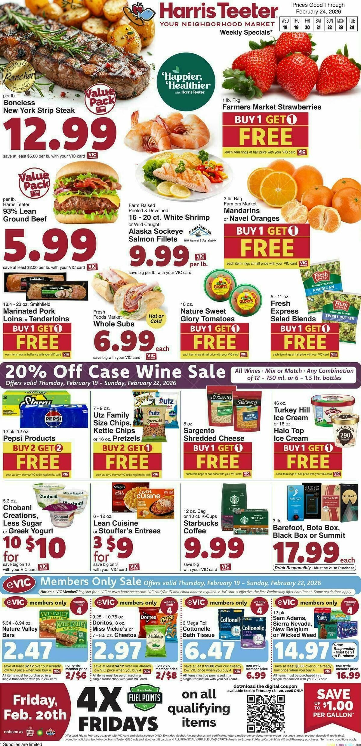 Harris Teeter Weekly Ad from February 18