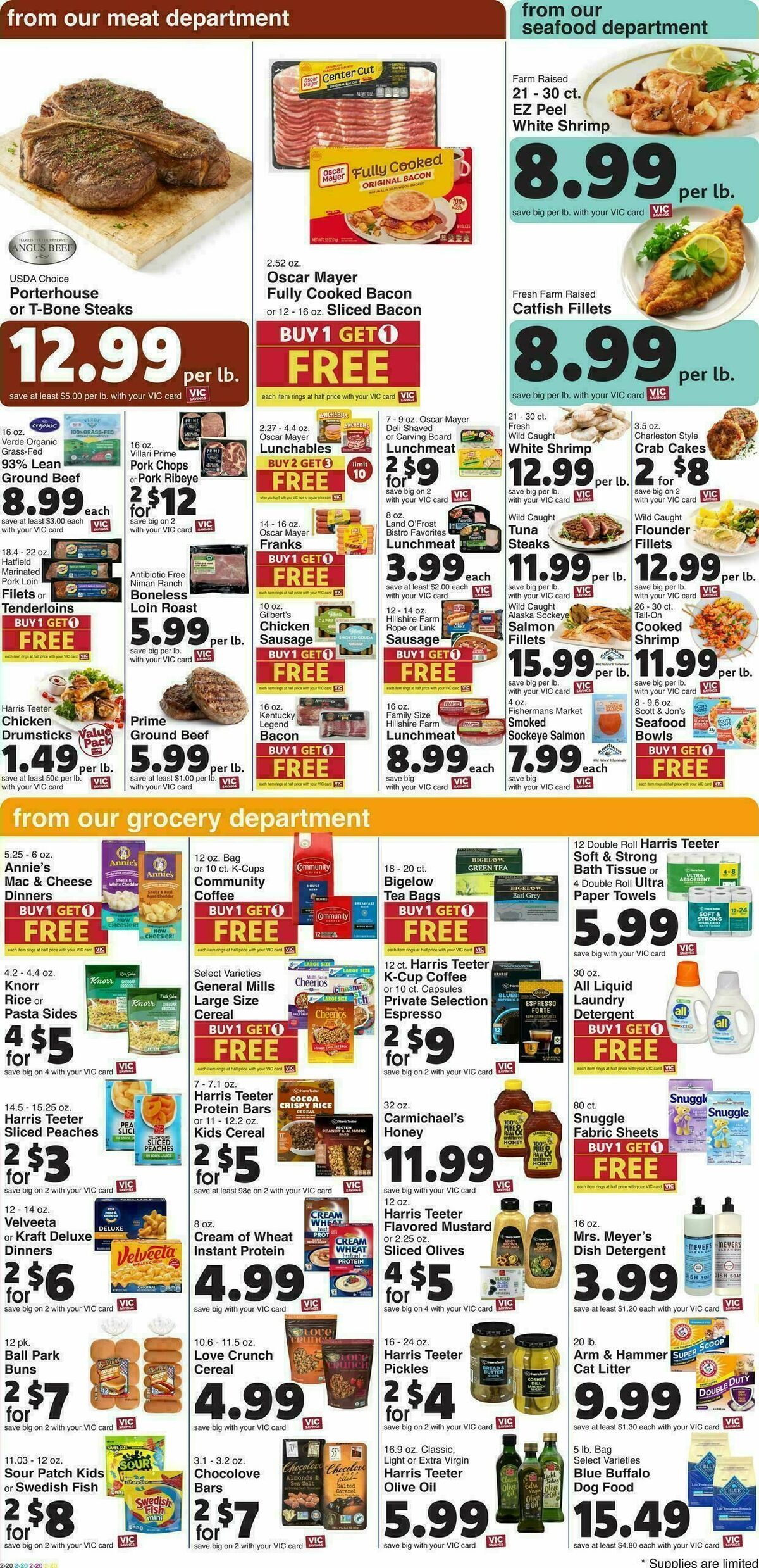 Harris Teeter Weekly Ad from February 25