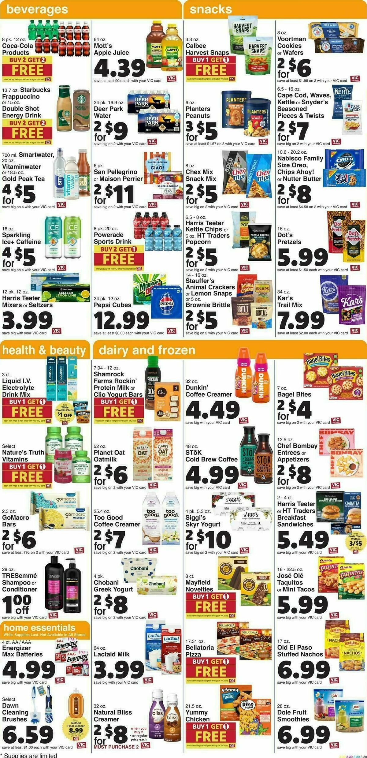 Harris Teeter Weekly Ad from February 25