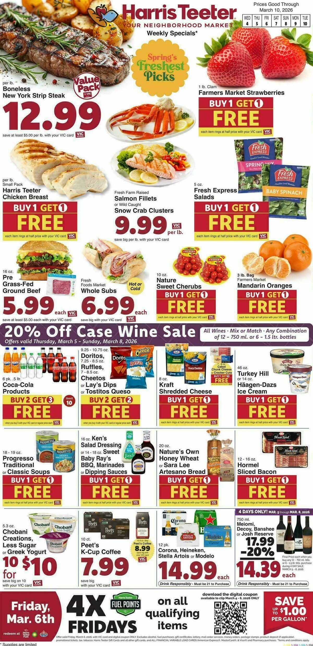 Harris Teeter Weekly Ad from March 4