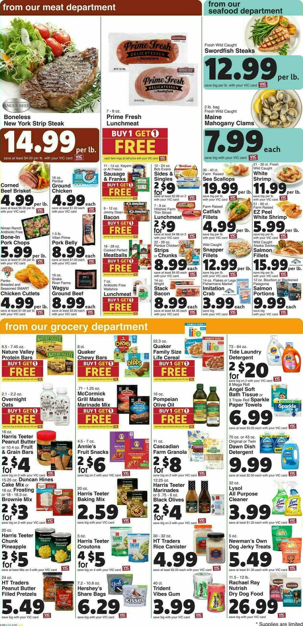 Harris Teeter Weekly Ad from March 4