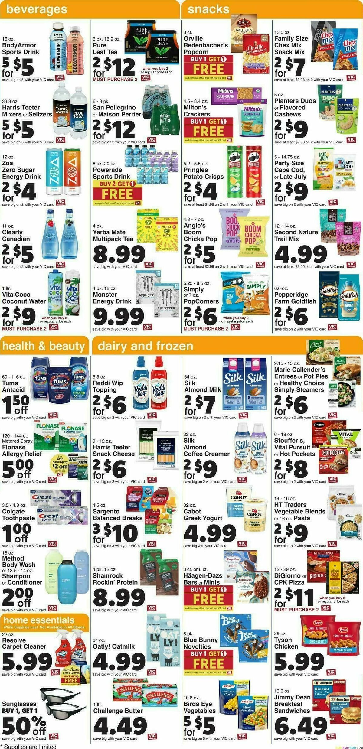 Harris Teeter Weekly Ad from March 4