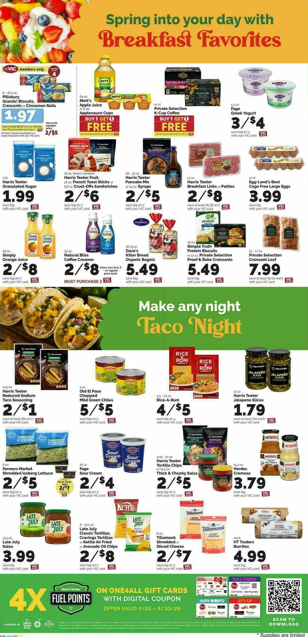 Harris Teeter Weekly Ad from March 4