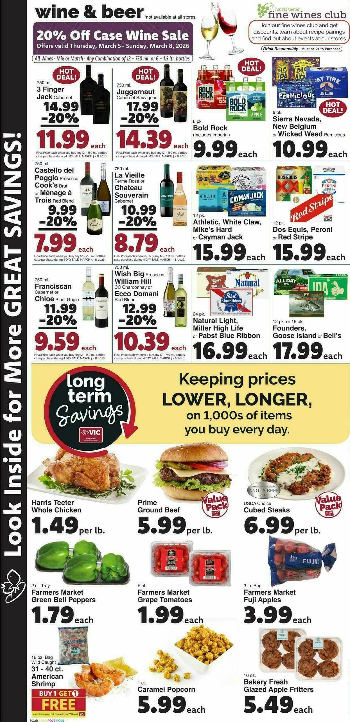 Harris Teeter Weekly Ad from March 4