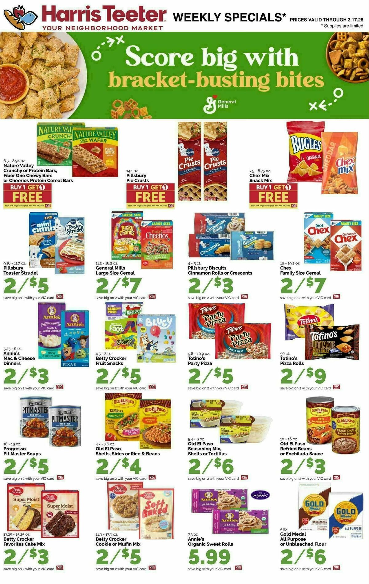Harris Teeter Weekly Ad from March 11