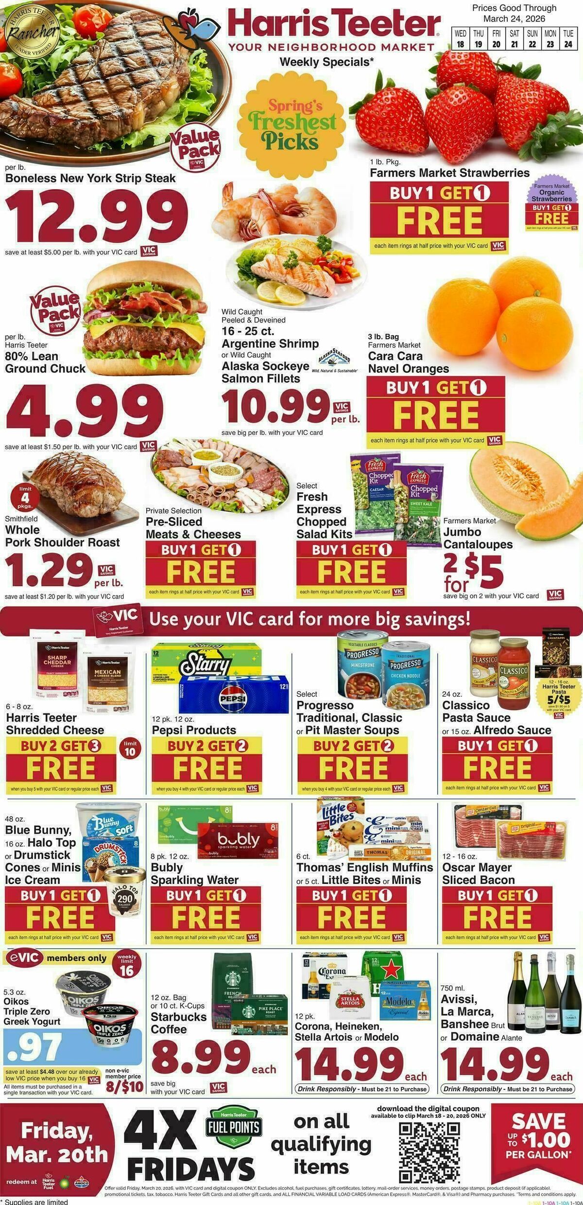 Harris Teeter Weekly Ad from March 18