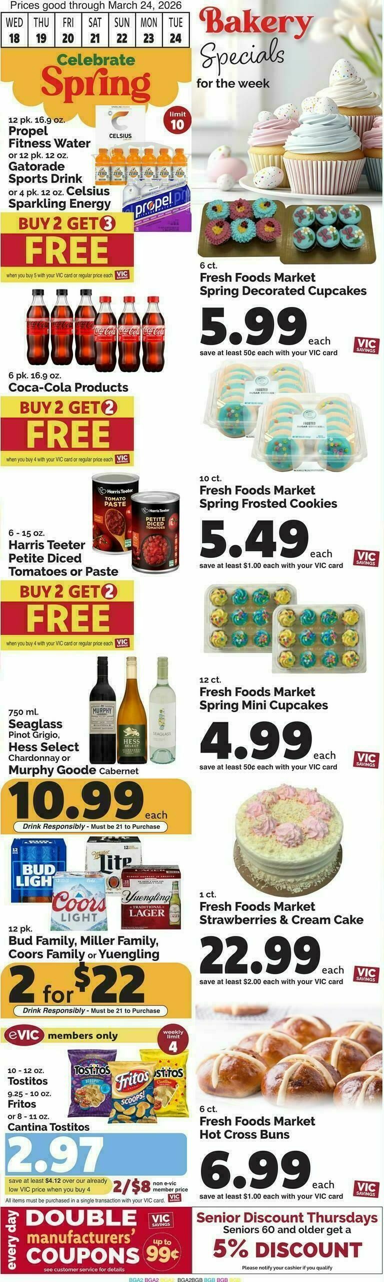 Harris Teeter Weekly Ad from March 18