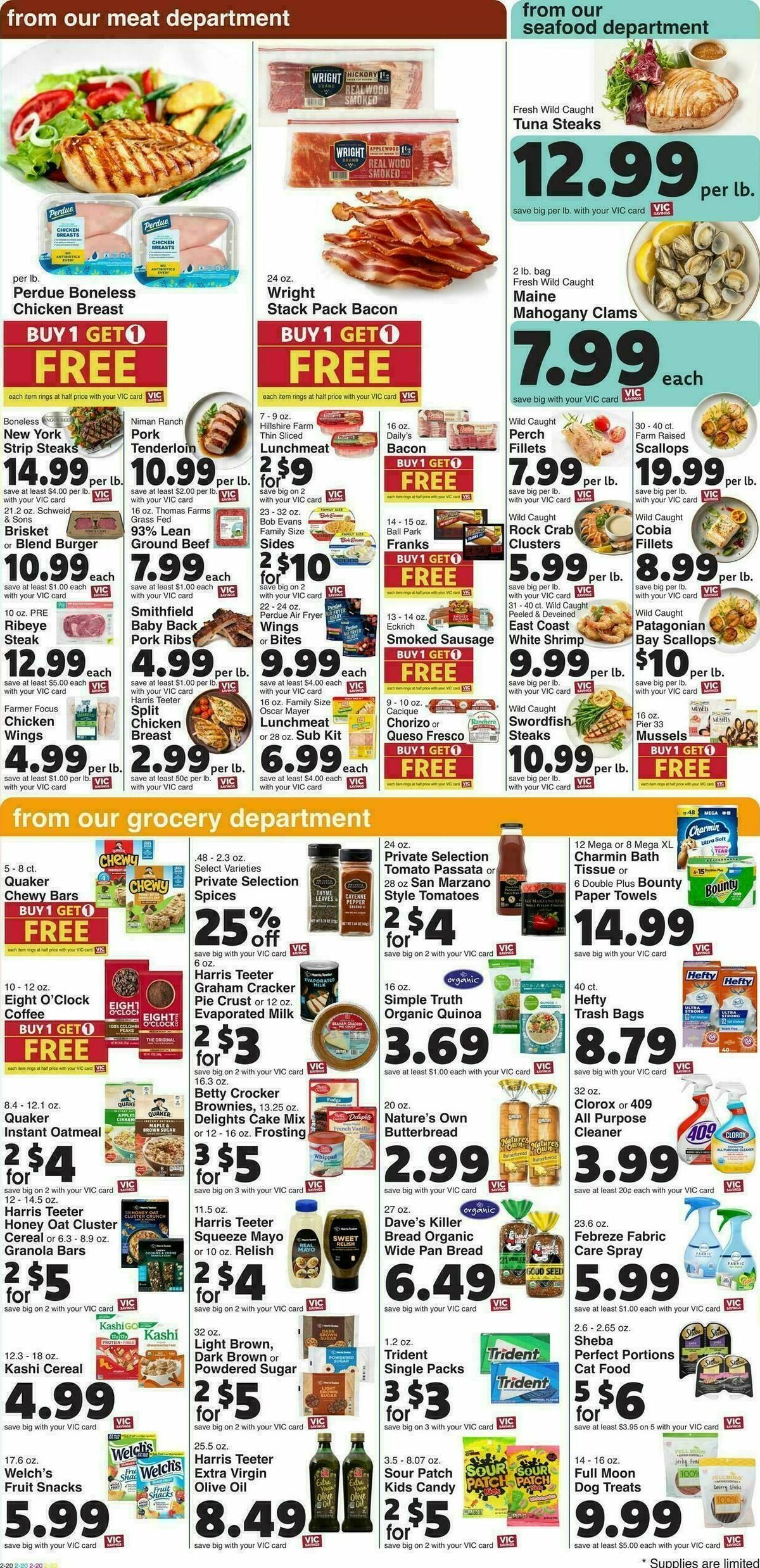 Harris Teeter Weekly Ad from March 18