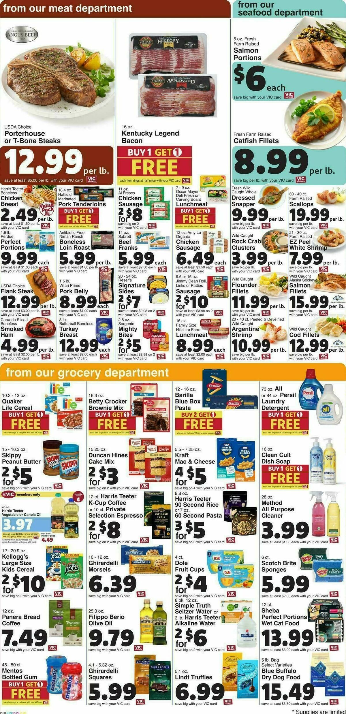 Harris Teeter Weekly Ad from March 25