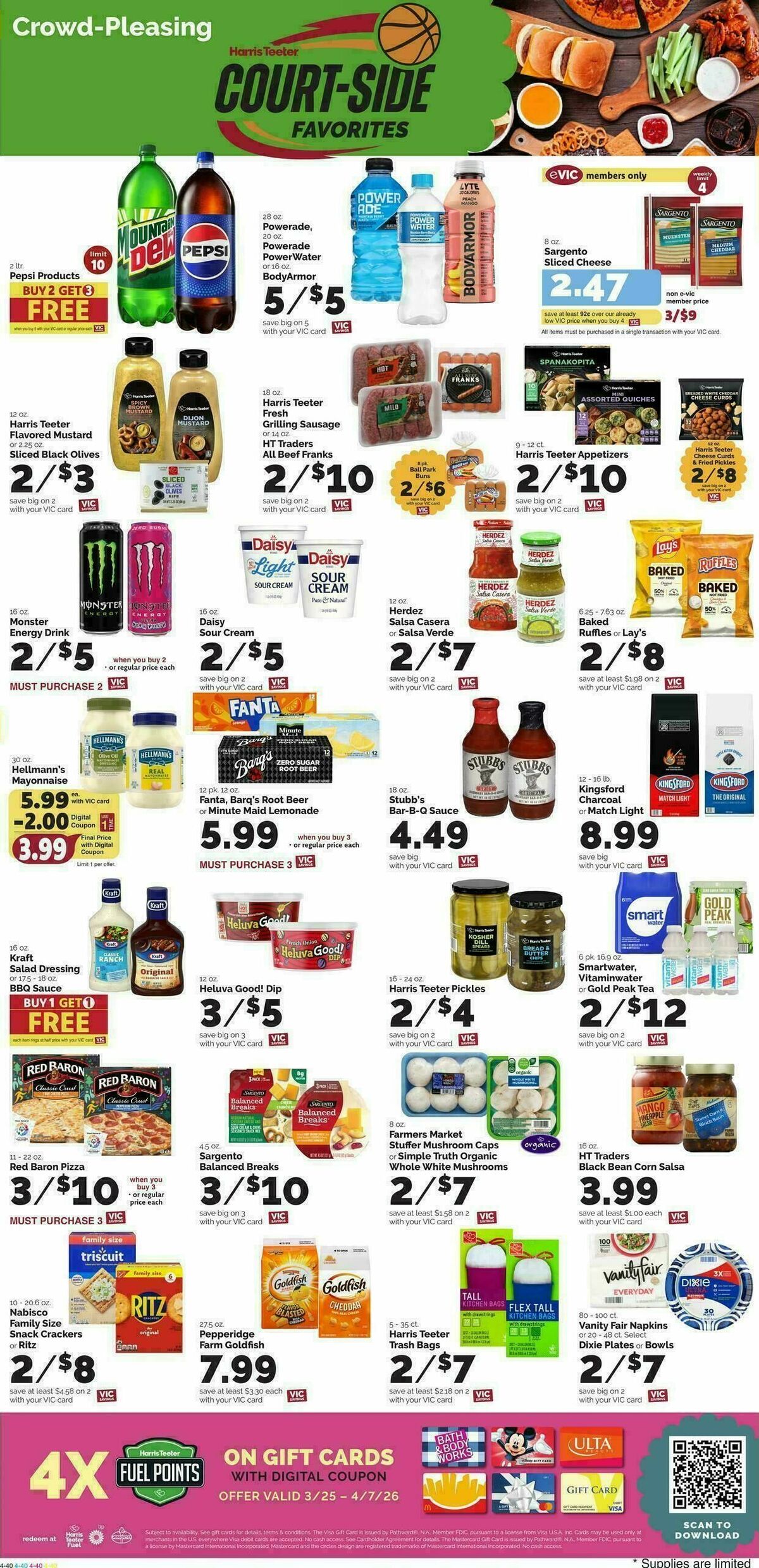 Harris Teeter Weekly Ad from March 25