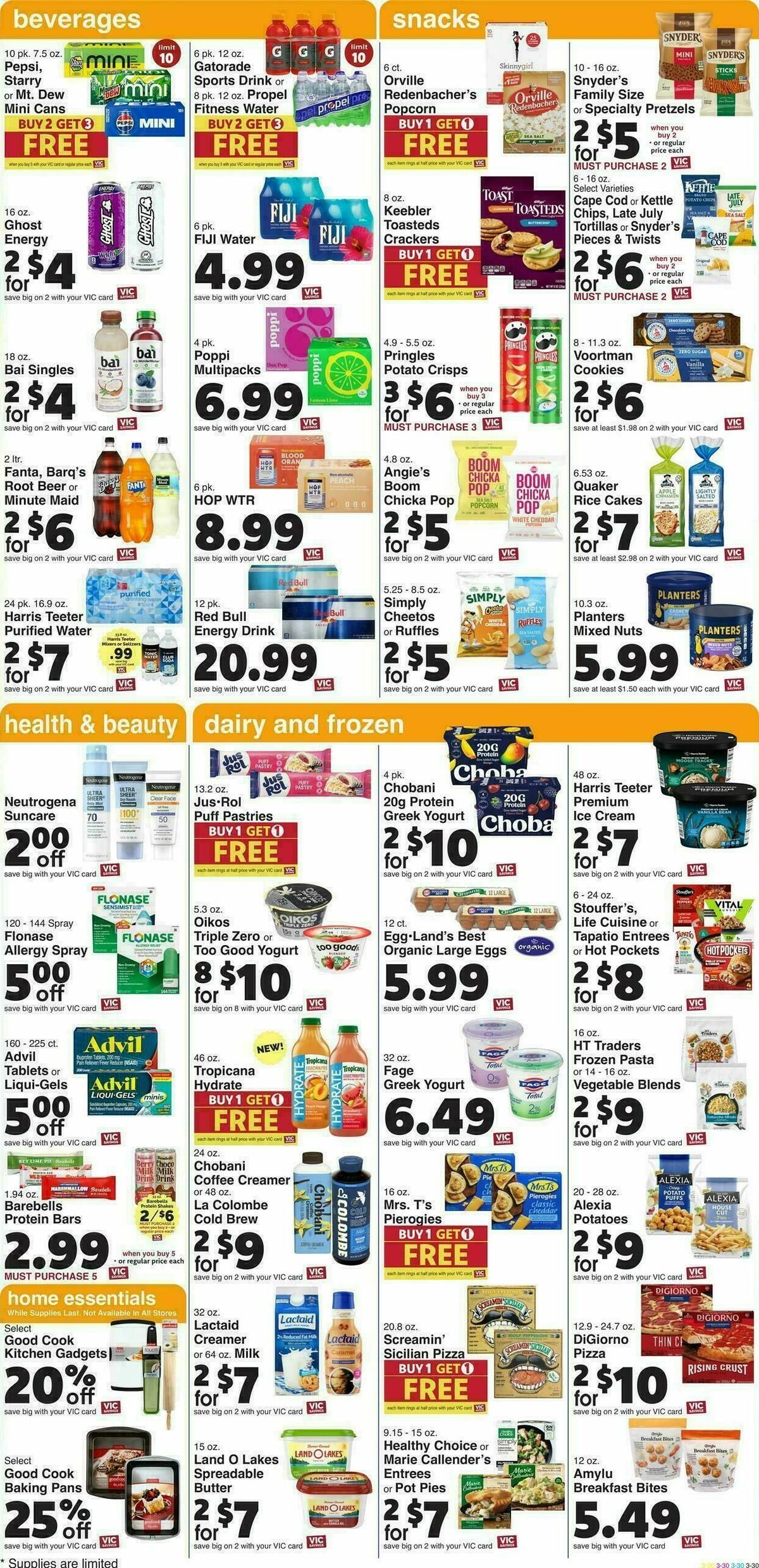 Harris Teeter Weekly Ad from April 1