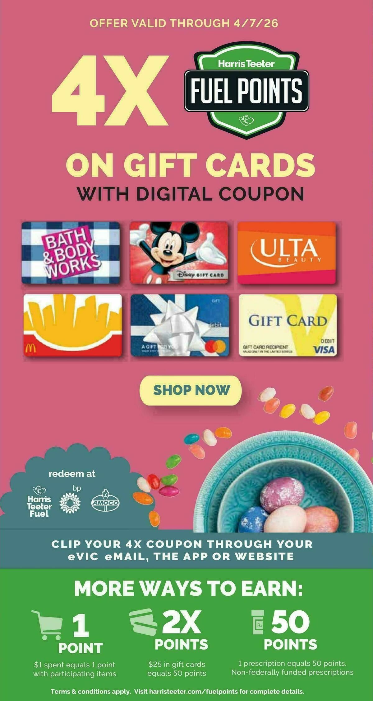 Harris Teeter Weekly Ad from April 1