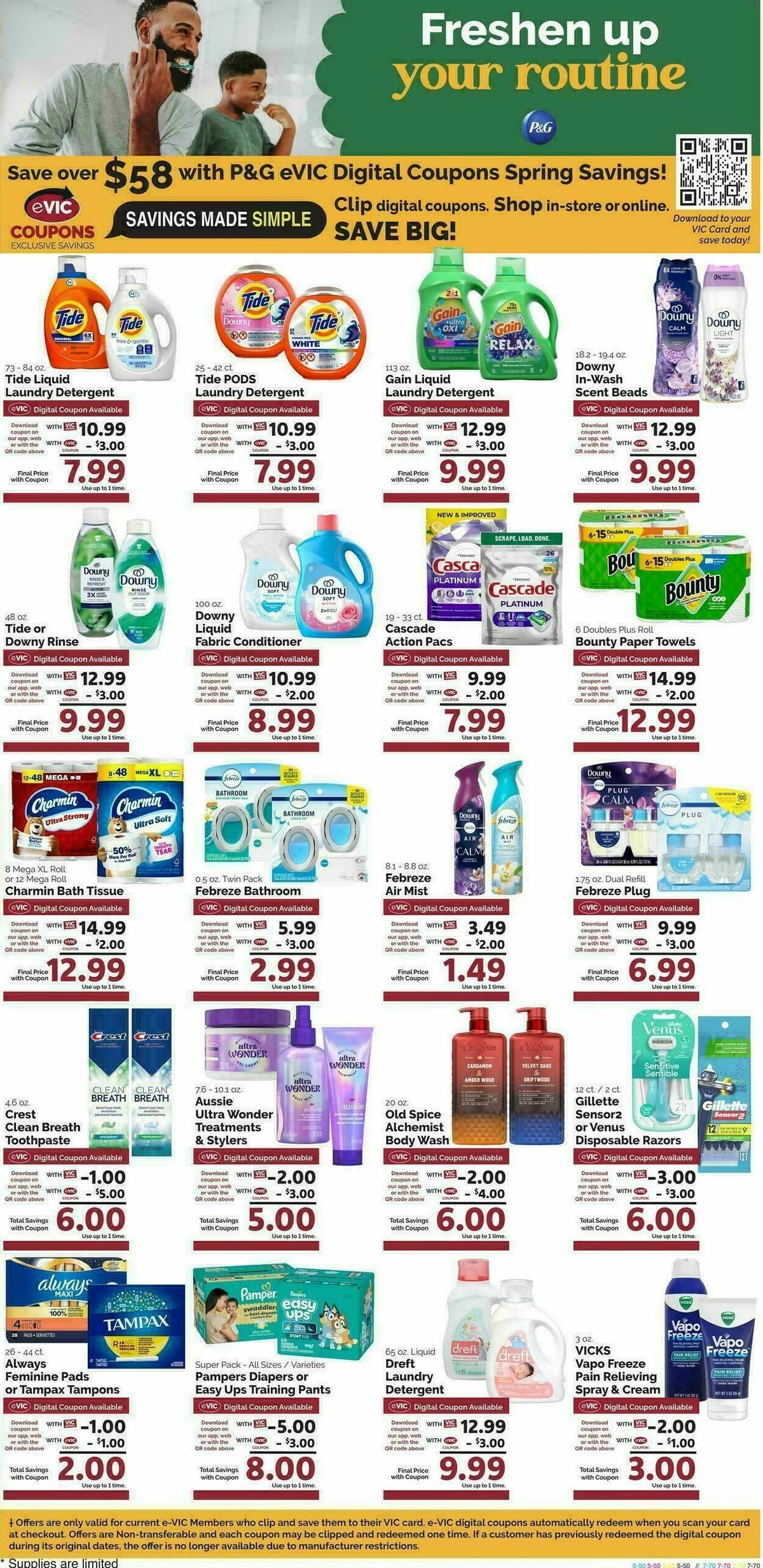 Harris Teeter Weekly Ad from April 1