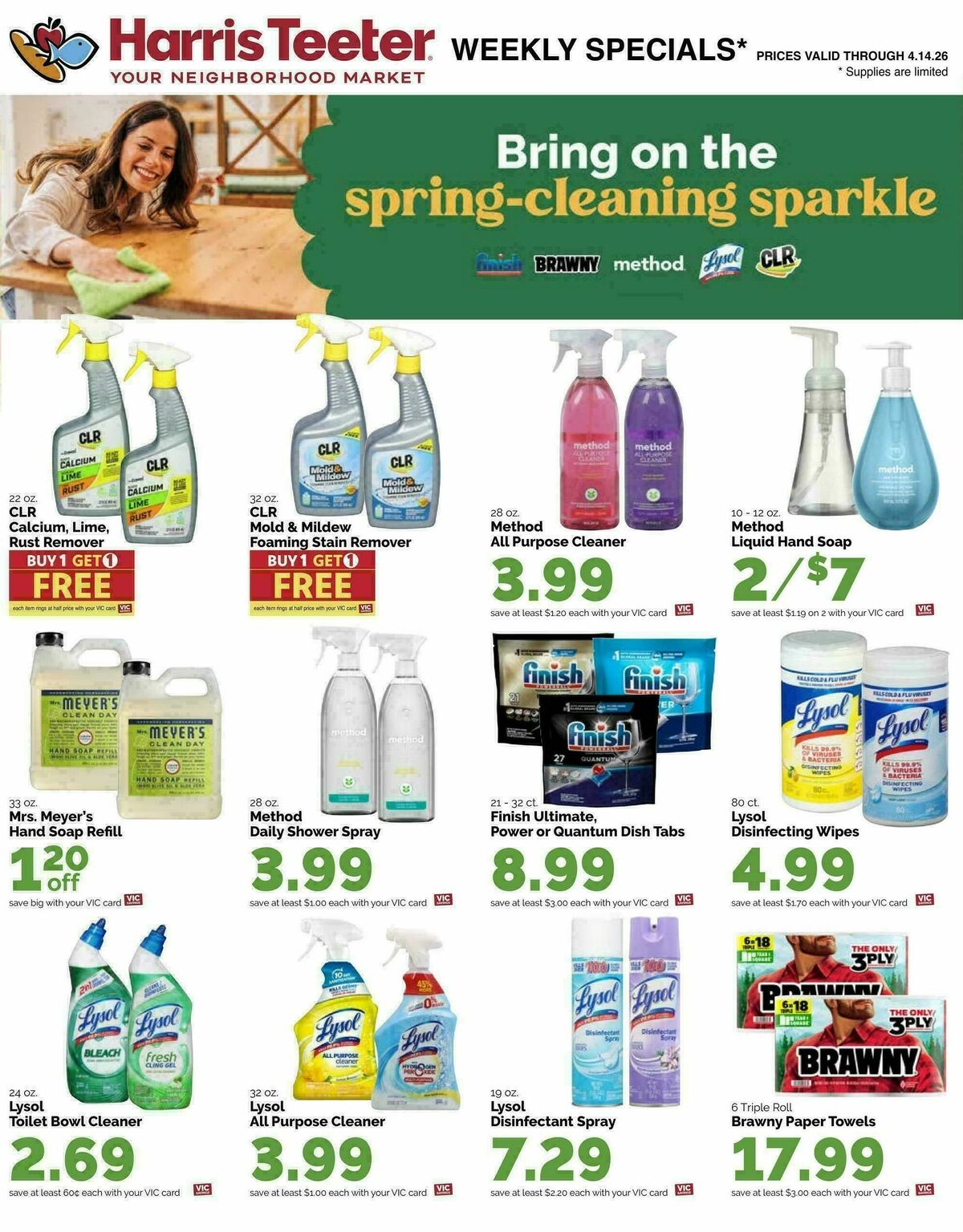 Harris Teeter Weekly Ad from April 8