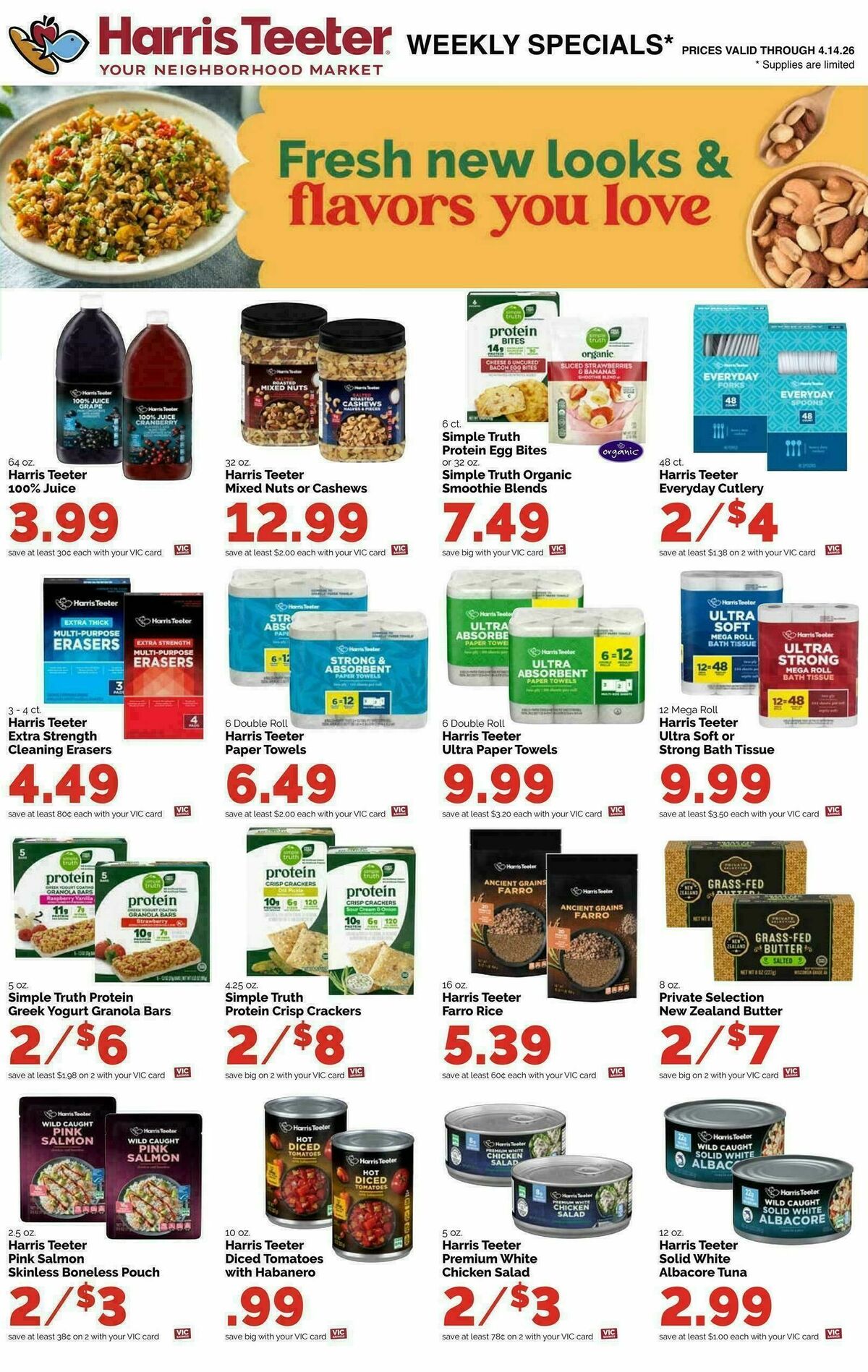 Harris Teeter Weekly Ad from April 8